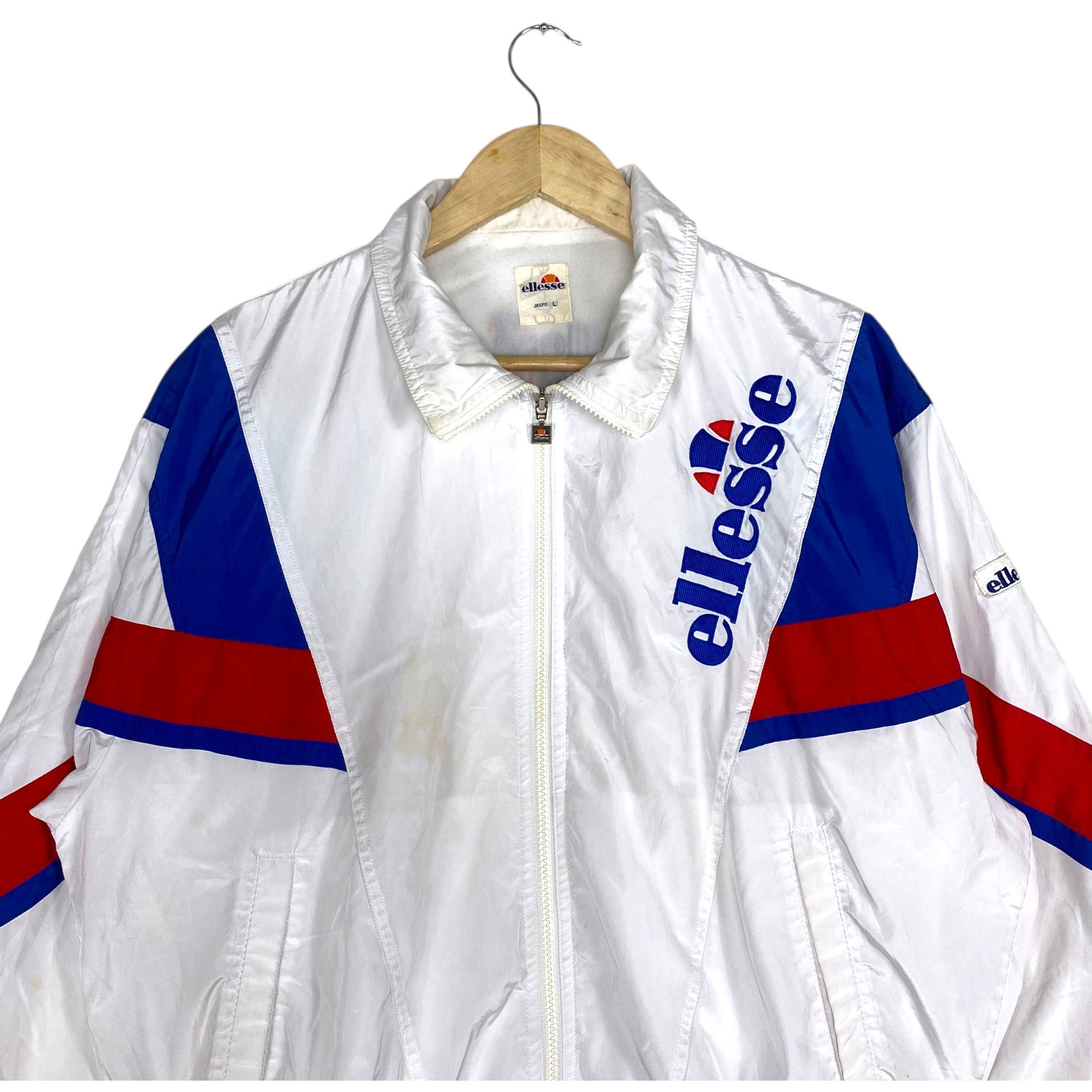Ellesse 💥 90s ELLESSE PERUGIA ITALIA SPORT ZIPPER JACKET Size US M / EU 48-50 / 2 - 2 Thumbnail
