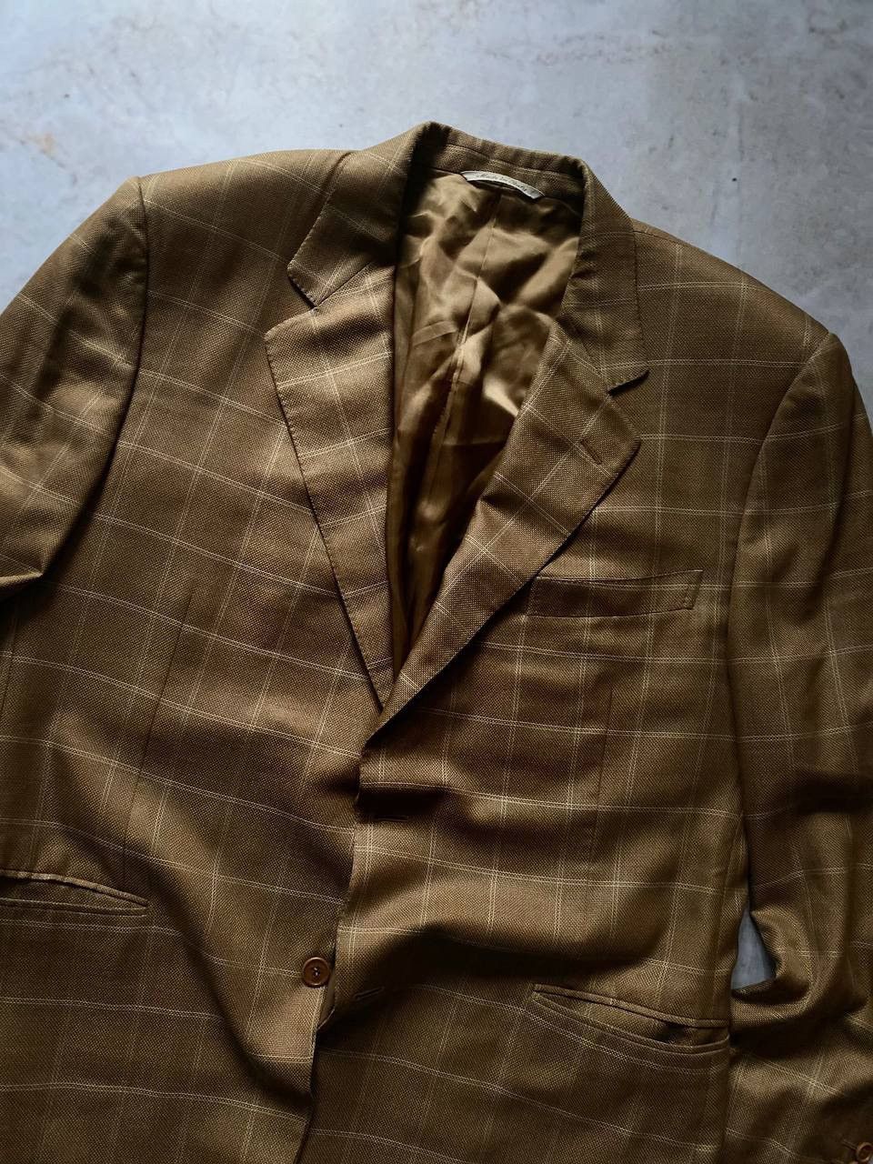 Canali × Vintage Vintage Canali Luxury Blazer Jacket OldMoney Style Size 54R - 3 Thumbnail