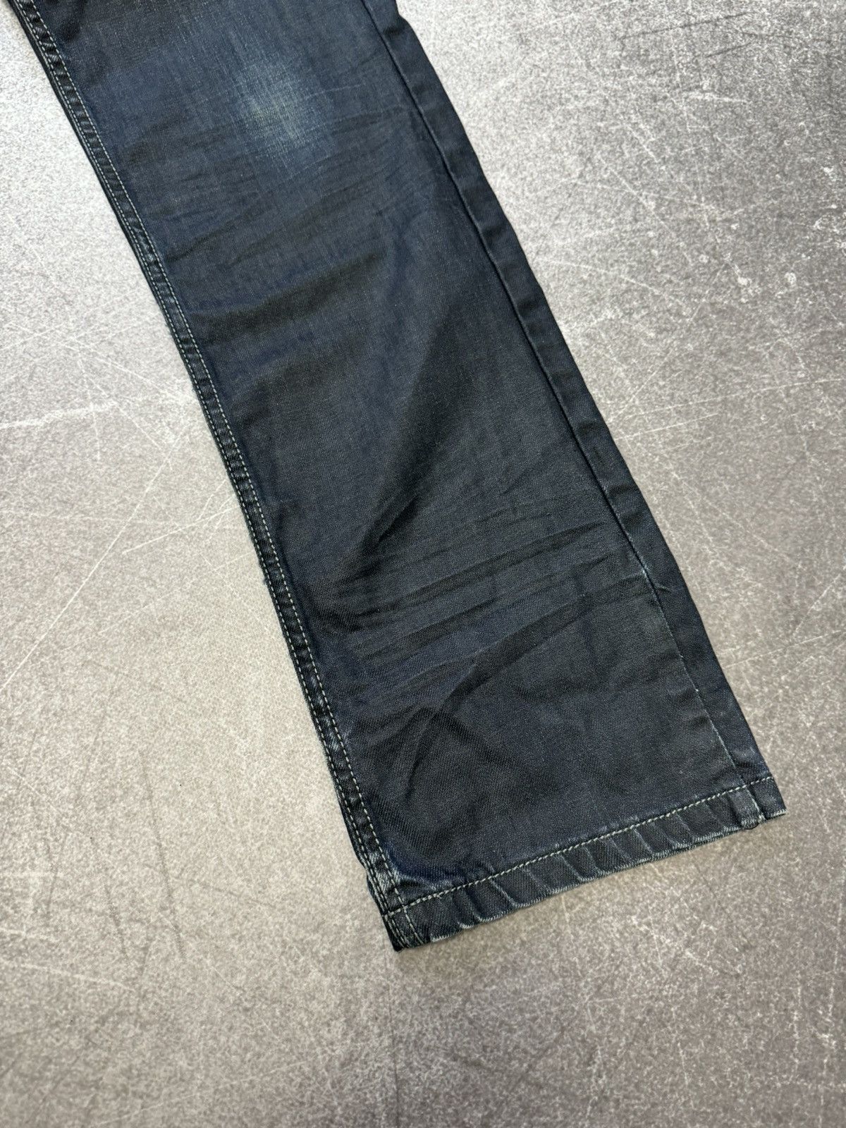 Japanese Brand Avant Garde Japanese Style Ed Hardy Kosmo Lupo Jeans Size US 31 - 10 Thumbnail