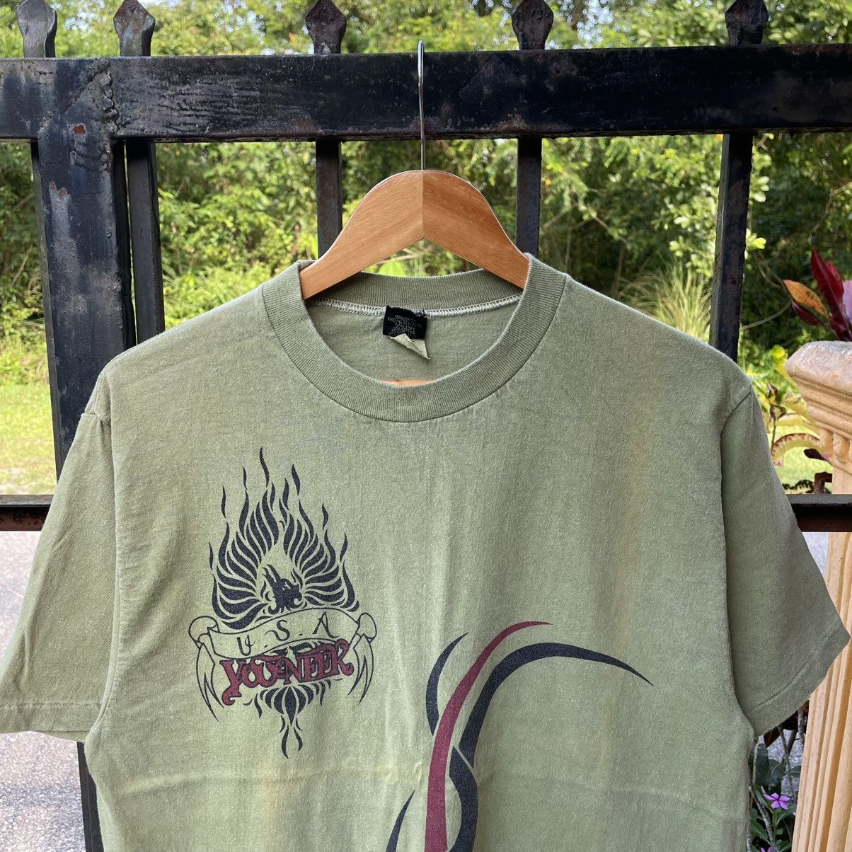 Other 🔥Vintage 90s YOONEEK Flame Tribe Design Skateboard Tee Size US M / EU 48-50 / 2 - 3 Thumbnail