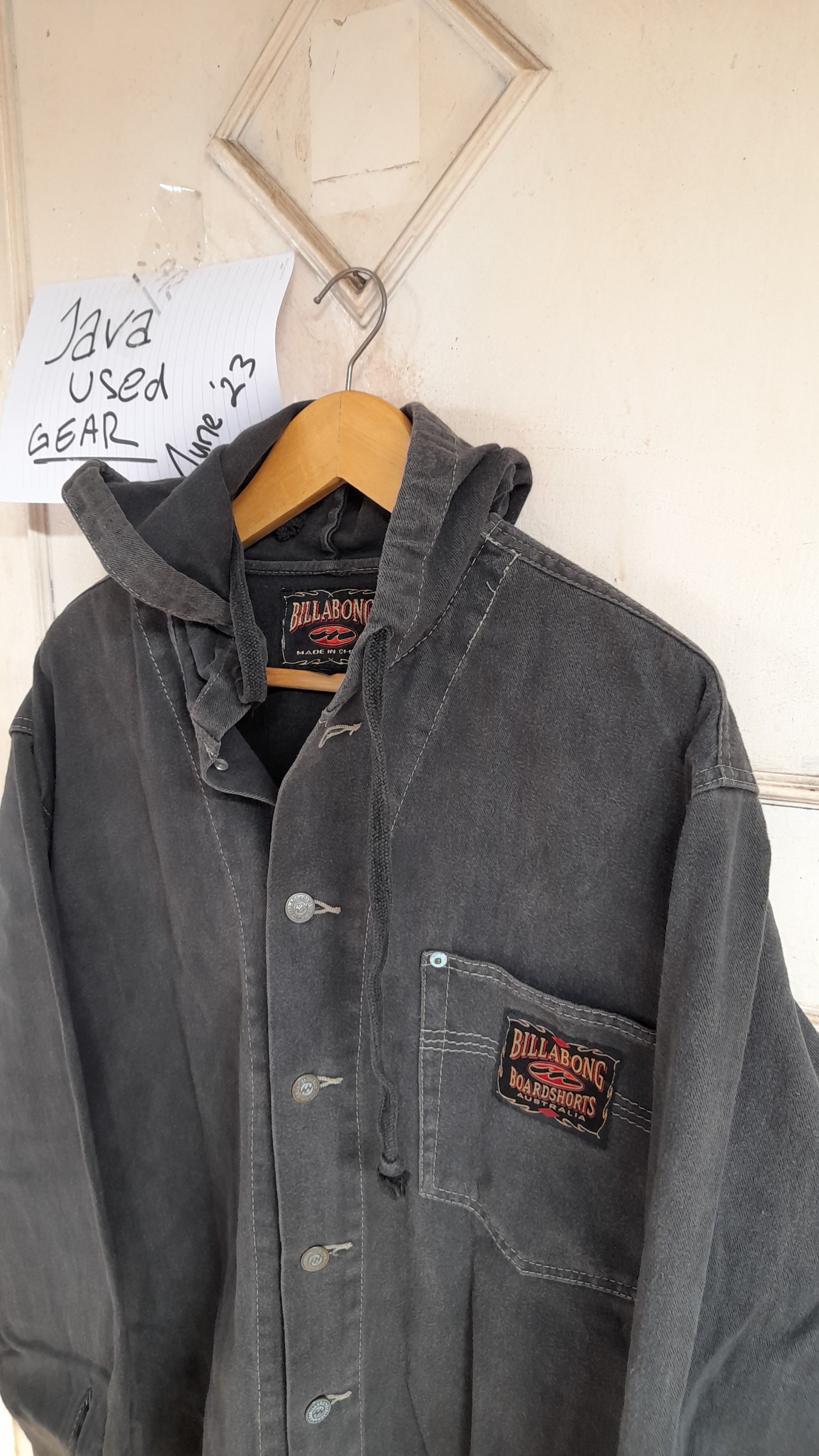 Billabong × Vintage Rare Vintage Billabong Denim Jacket Size US XL / EU 56 / 4 - 2 Thumbnail