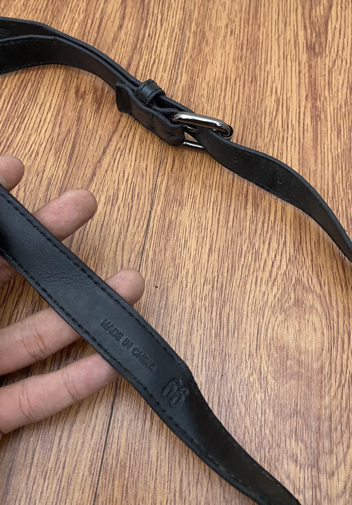 20471120 × Beauty Beast × Japanese Brand Black studded womens belt Size ONE SIZE - 4 Thumbnail