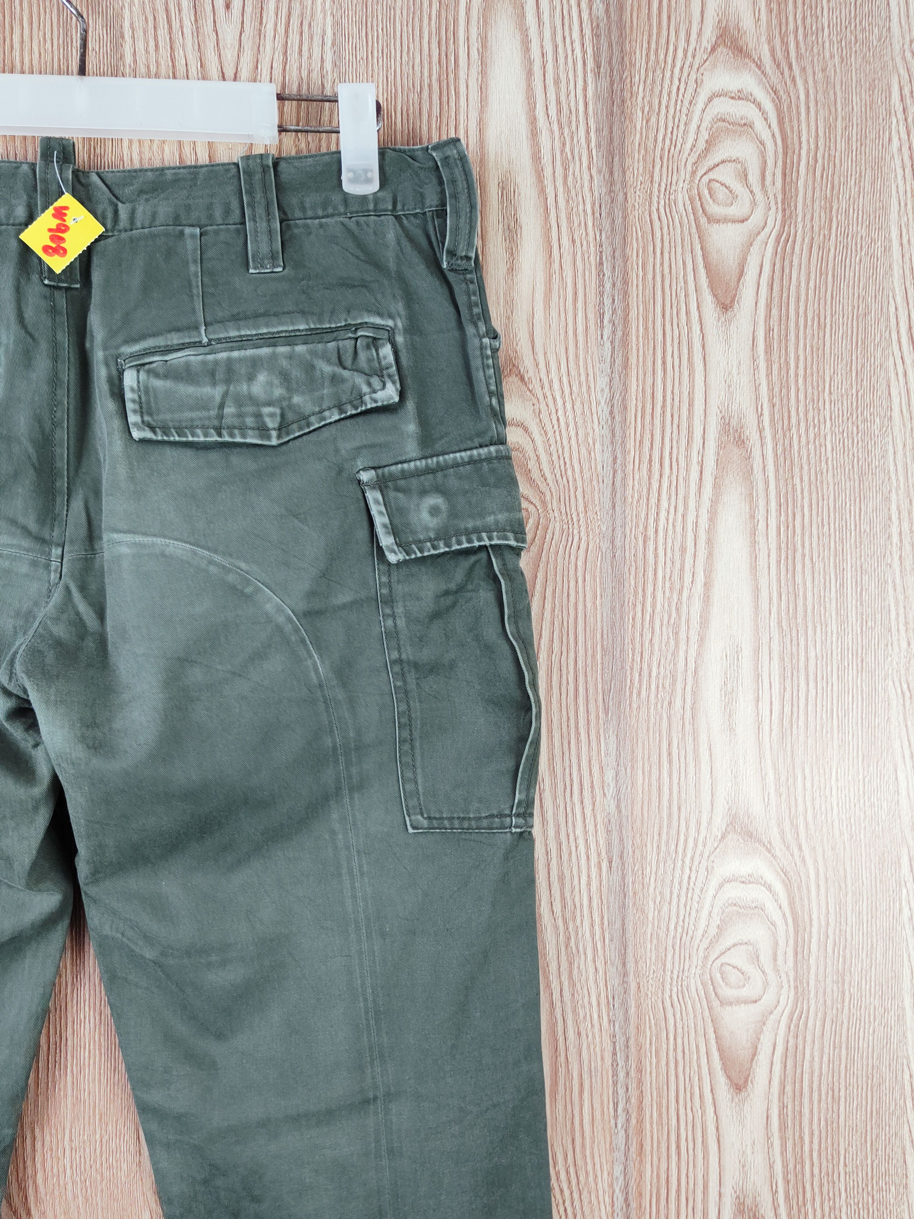 Japanese Brand Audienee Green Multipocket Tactical Cargo Pants #W908 Size US 31 - 10 Thumbnail