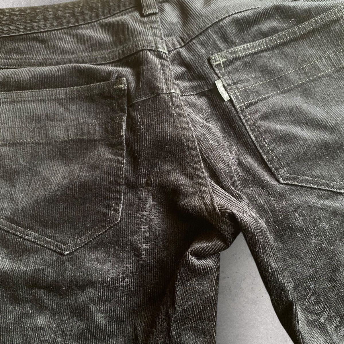 Number (N)ine Fall07 Rayon/Corduroy Blend Pain Pants Size US 30 / EU 46 - 6 Thumbnail