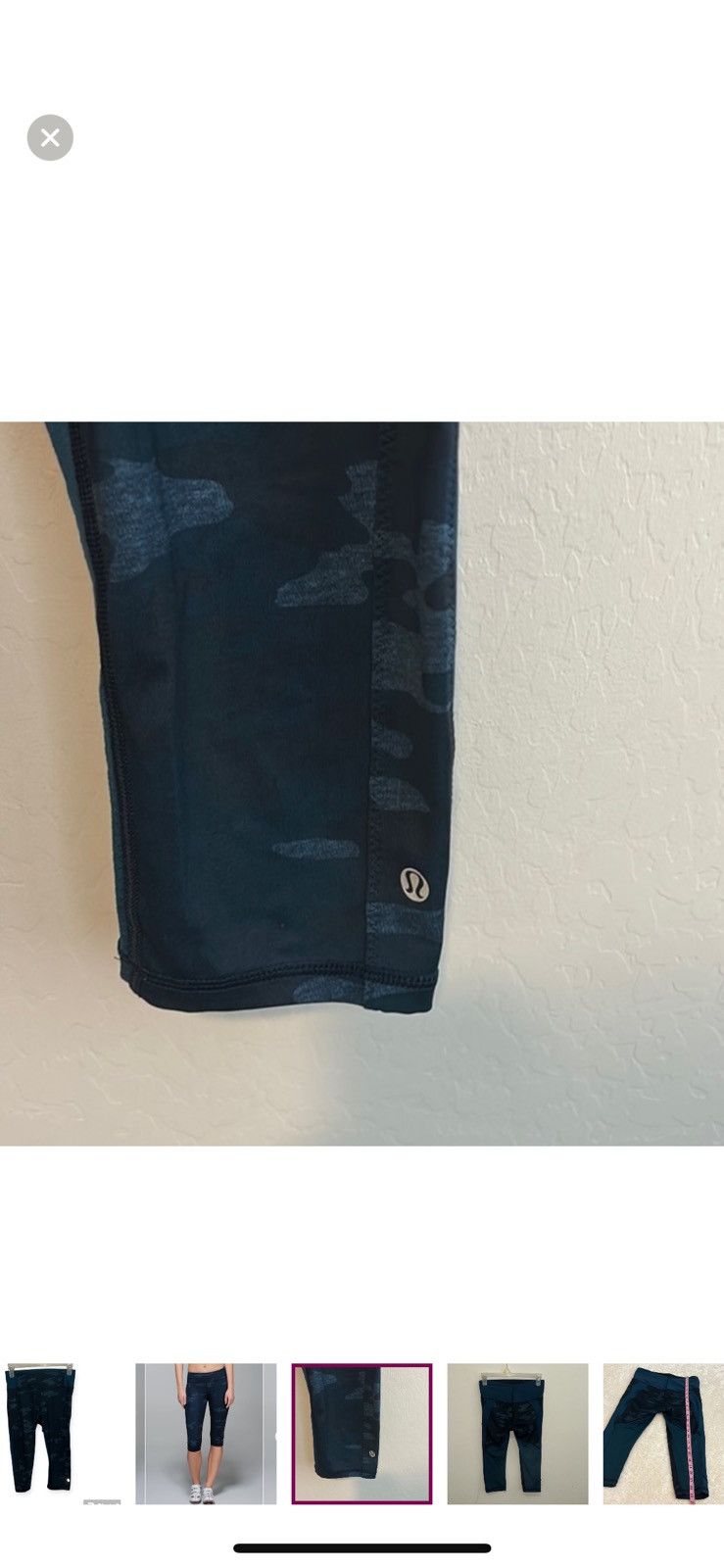 Lululemon Lululemon clip in crop leggings size 4 Size 27" / US 4 / IT 40 - 4 Thumbnail