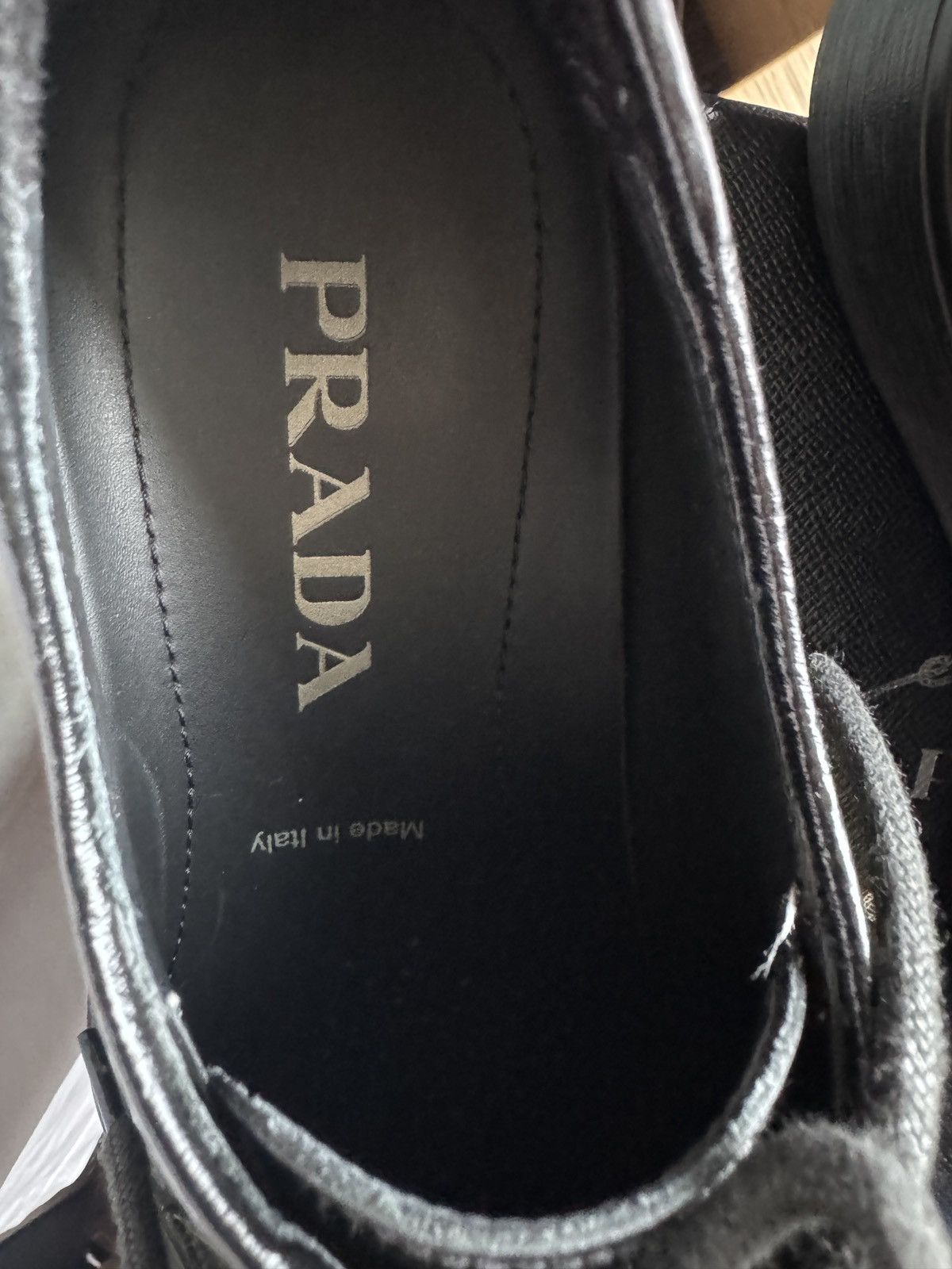 Prada Prada derby rare piece Size US 5 / EU 37 - 3 Thumbnail
