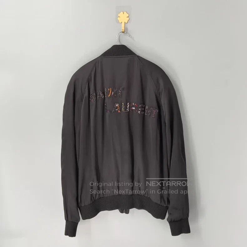 Saint Laurent Paris Saint Laurent Paris Baseball jacket Size US M / EU 48-50 / 2 - 2 Thumbnail