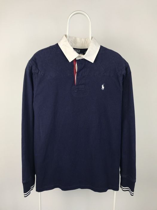 Polo Ralph Lauren Polo Ralph Lauren Vintage Rugby Longsleeve | Grailed