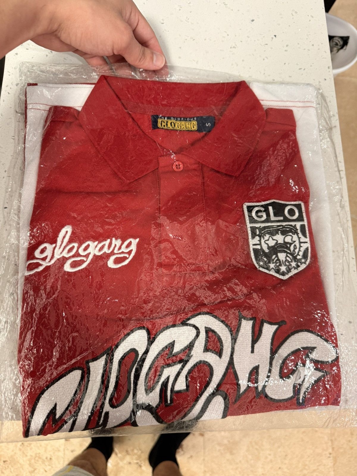 Glo Gang Glo gang sample polo shirt 1 of 1 Size US S / EU 44-46 / 1 - 2 Thumbnail