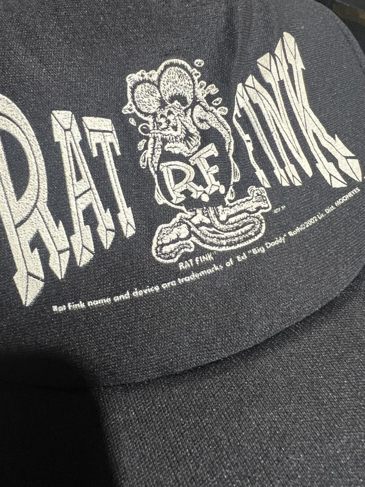 Vintage Vintage Ed Roth Big Daddy Rat Fink Snapback Mesh Cap Racing Size ONE SIZE - 5 Thumbnail