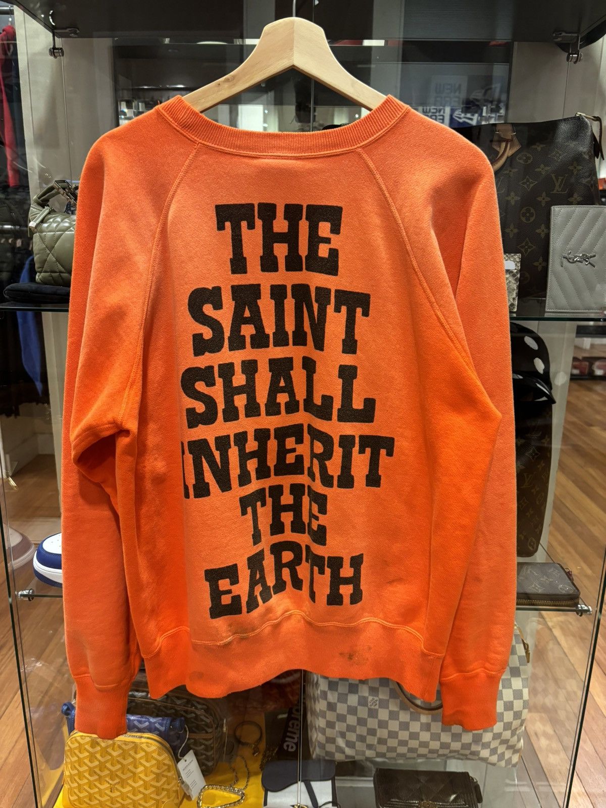 Saint Michael Saint Michael X Peanuts Orange Crewneck Size US S / EU 44-46 / 1 - 2 Thumbnail