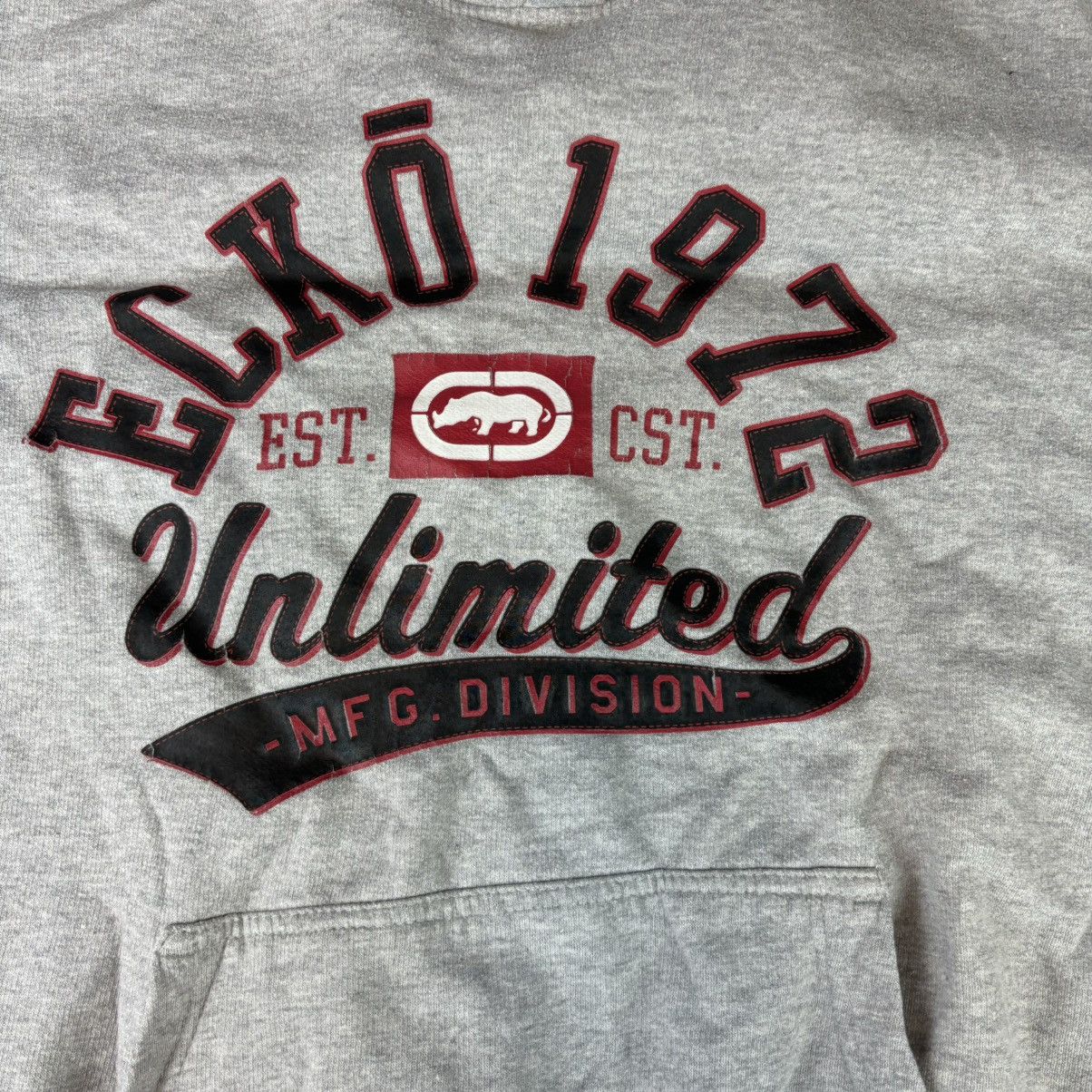 Ecko Unltd. Y2k gray ecko hoodie large chest graphic Size US XXL / EU 58 / 5 - 2 Thumbnail