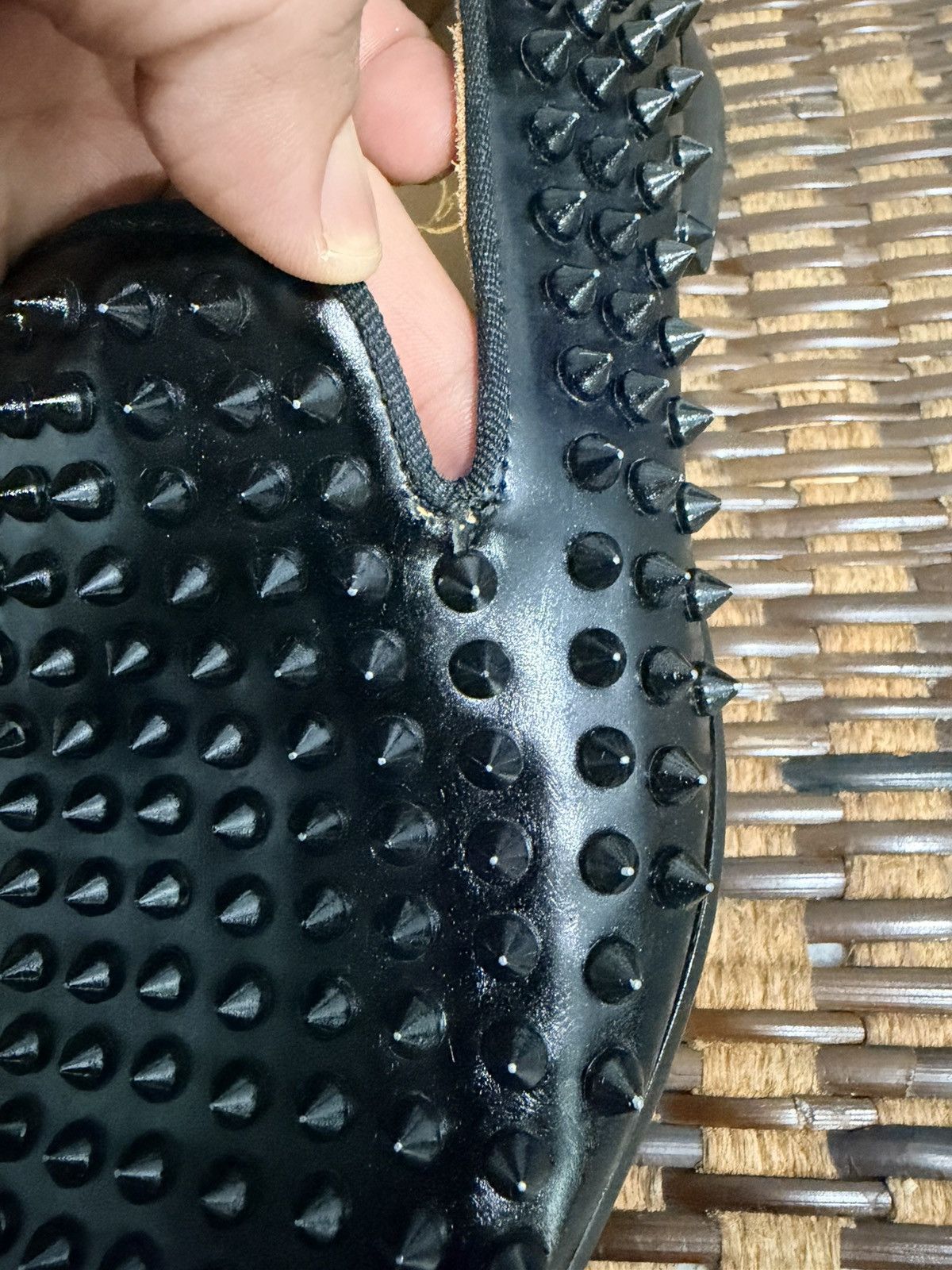 Christian Louboutin Christian Louboutin Rollerboy Spikes loafers studded black Size US 8 / EU 41 - 3 Thumbnail