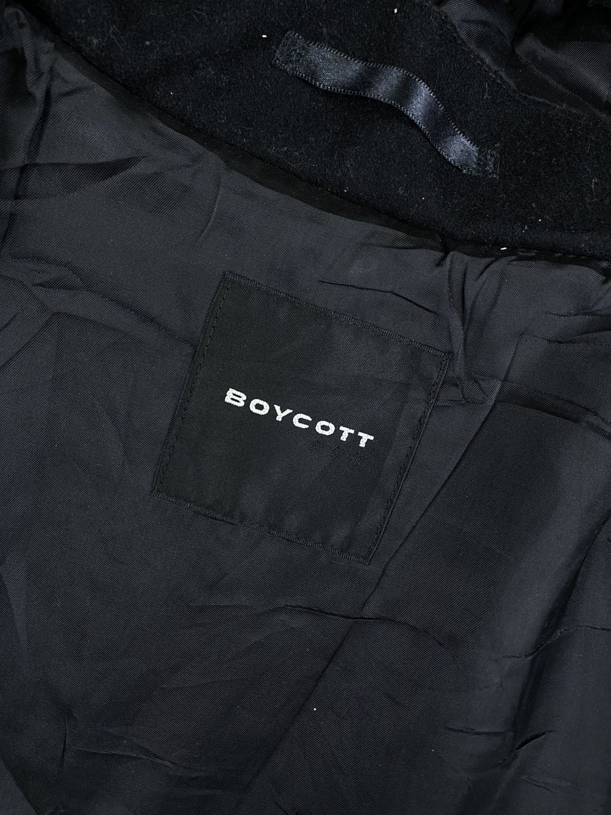 Boycott Boycott Wool Duffle Hoodie Jacket Size US M / EU 48-50 / 2 - 9 Thumbnail