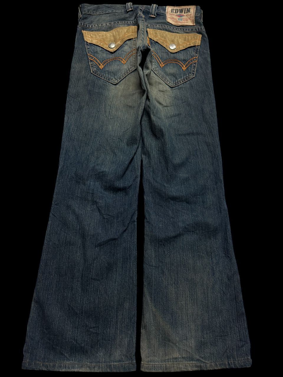 Edwin 💥Flare💥Vintage Edwin XV Insane Rusty Mudwash Bootcut Jeans Size US 29 - 1 Thumbnail