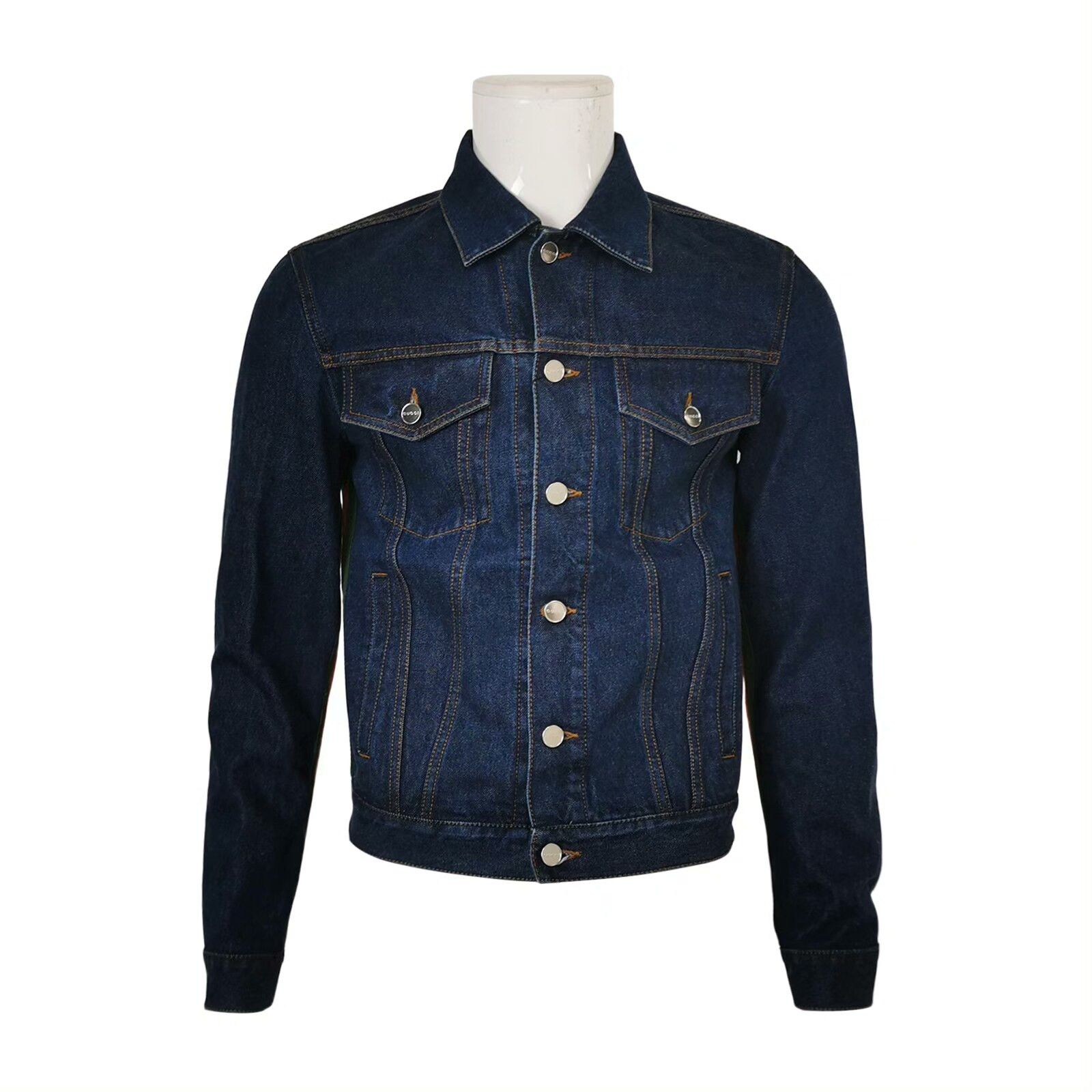 Gucci Gucci Cotton Single-Breasted Lapel Coat Size US S / EU 44-46 / 1 - 1 Thumbnail
