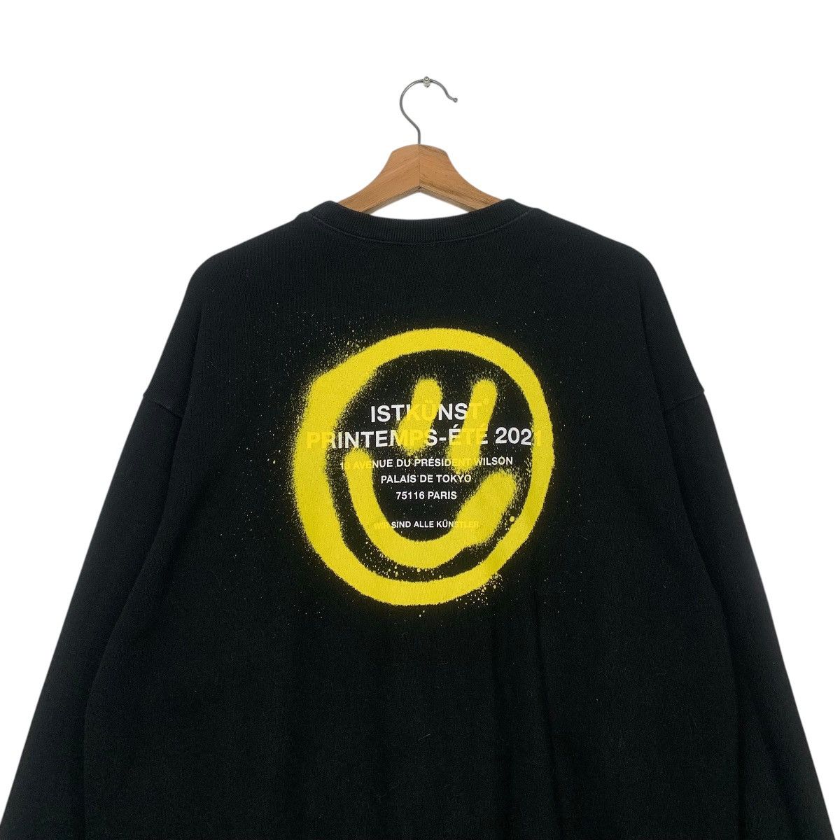 Japanese Brand Japanese Brand Istkunst Big Logo Crewneck sweatshirt Size US M / EU 48-50 / 2 - 8 Thumbnail