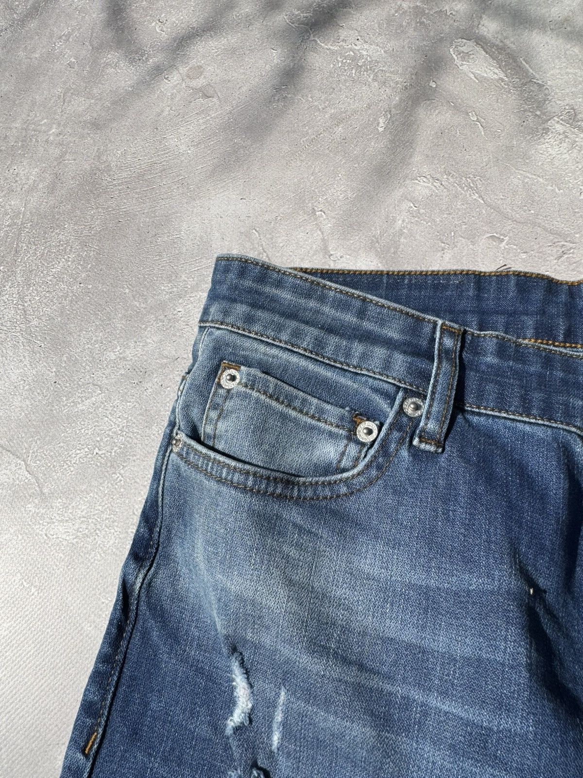 Dsquared2 Dsquared2 Distressed Effect Y2k Slim Fit Men's Jeans Size US 32 / EU 48 - 11 Thumbnail