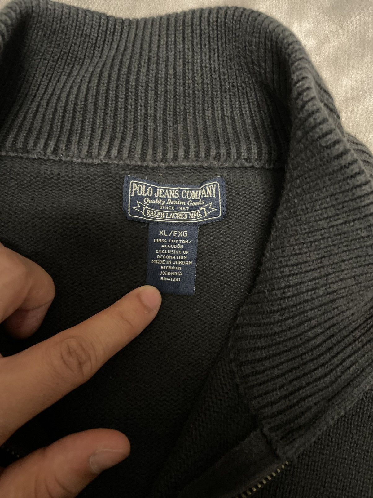 Ralph Lauren Ralph Lauren | Vintage | 2000s | Dark Grey | Size: L Size US XL / EU 56 / 4 - 3 Thumbnail