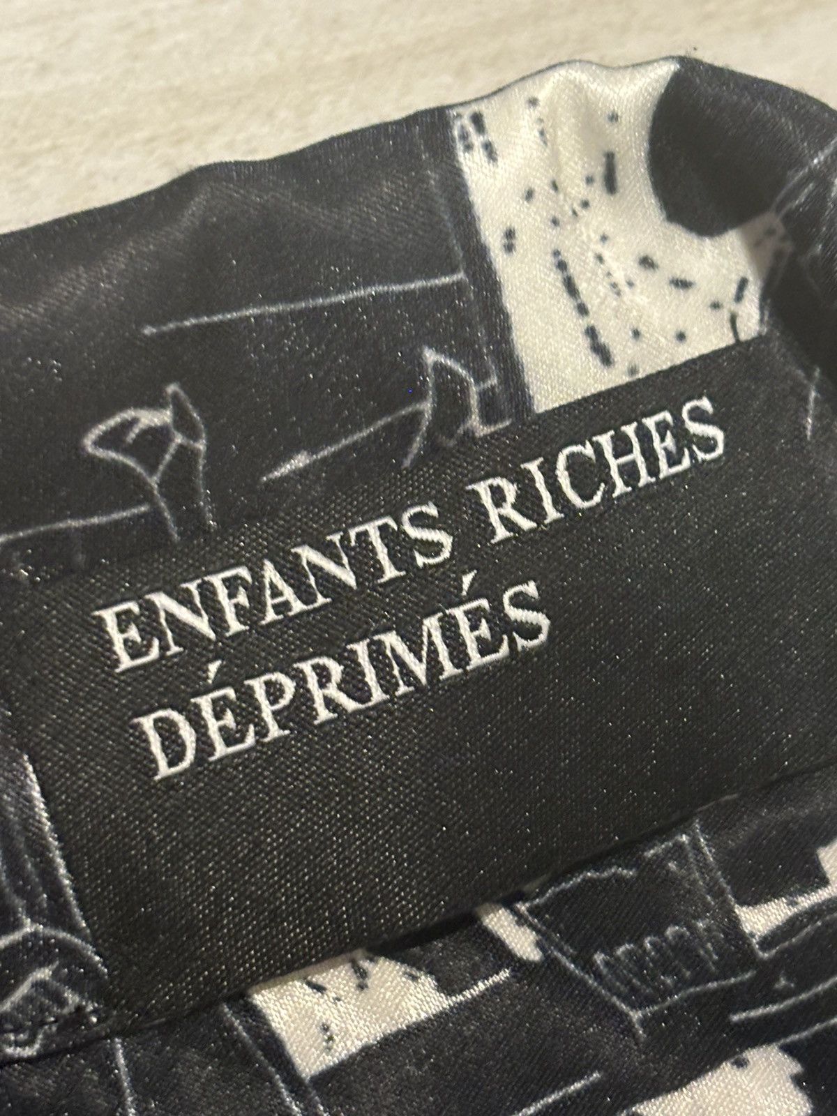 Enfants Riches Deprimes enfants riches deprimes 19aw silk shirt Size US M / EU 48-50 / 2 - 5 Thumbnail