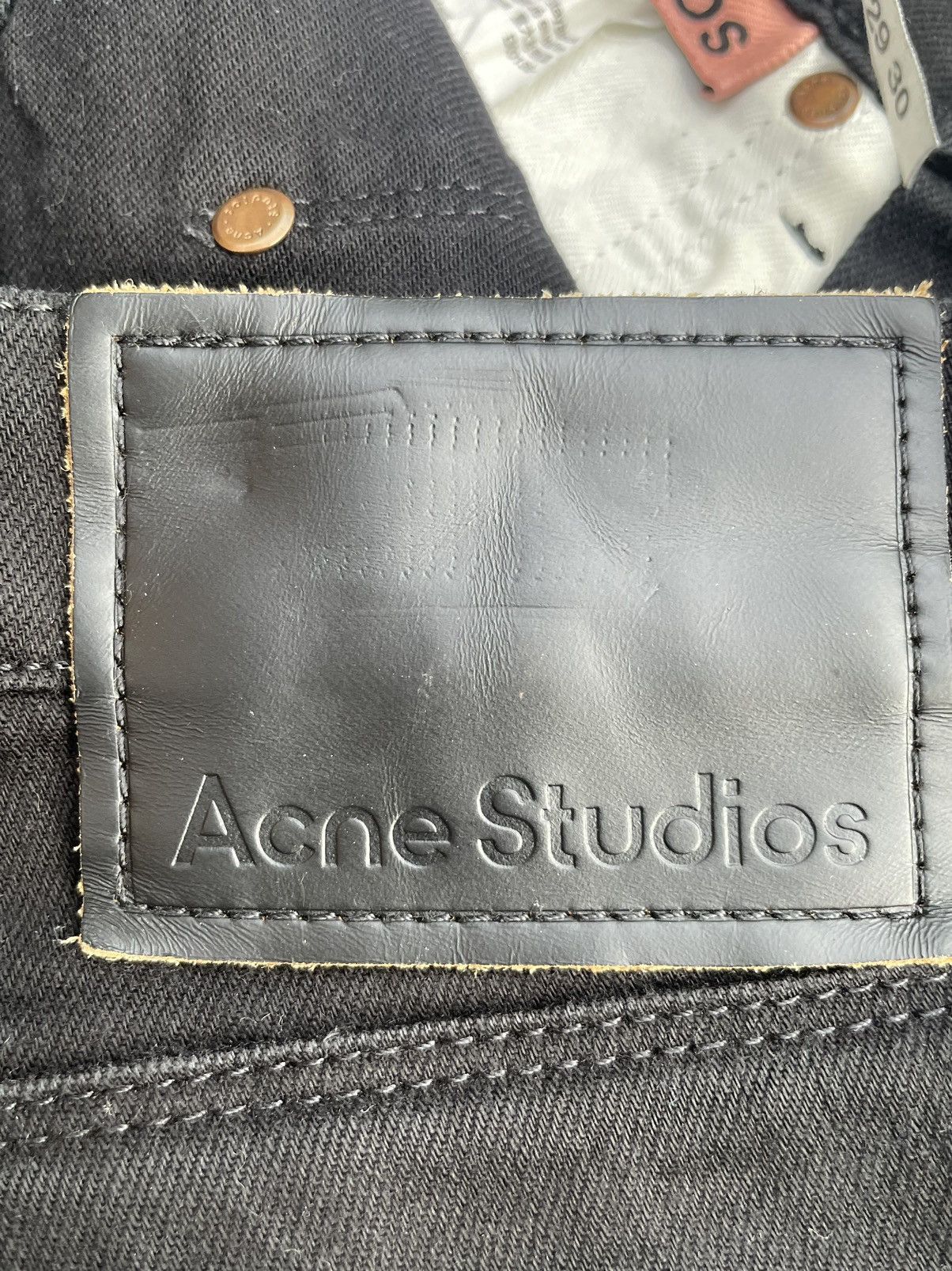 Acne Studios Acne Studios Max Stay Black Denim Size US 30 / EU 46 - 14 Thumbnail