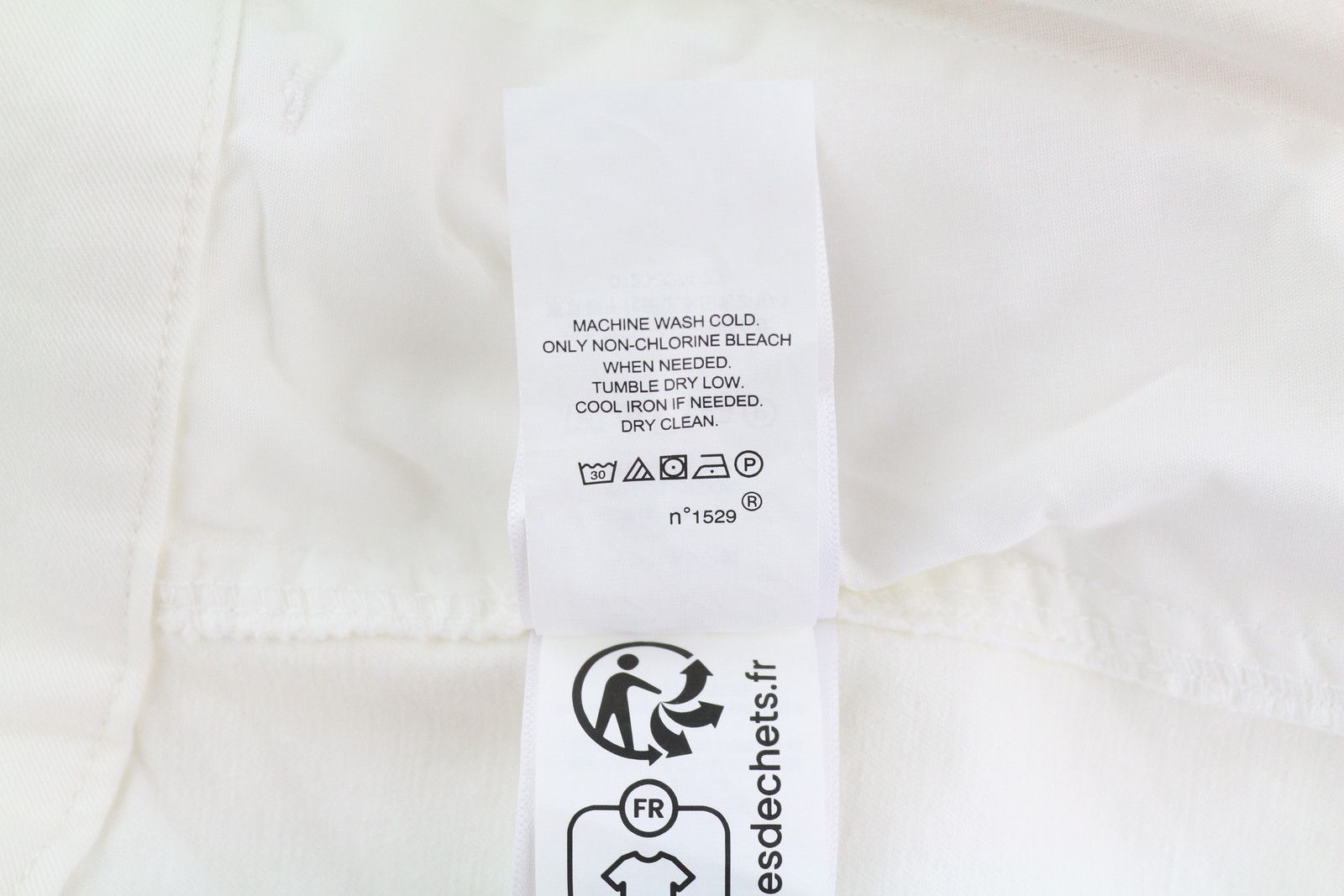 Polo Ralph Lauren W27 White Turn-Up Belted Pleated Trousers 84708 Size 27" / US 4 / IT 40 - 10 Thumbnail