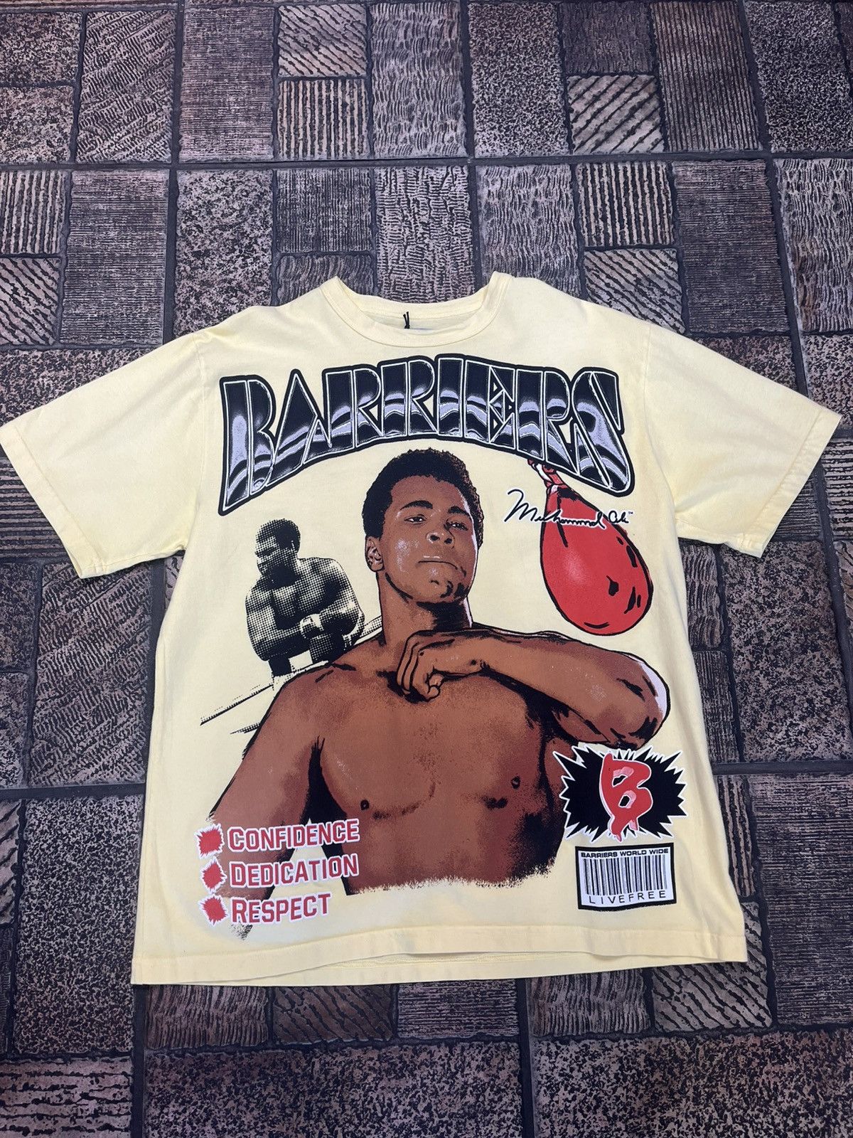 Barriers New Barriers Mohammad Ali T-Shirt Sz. Medium Size US M / EU 48-50 / 2 - 1 Thumbnail