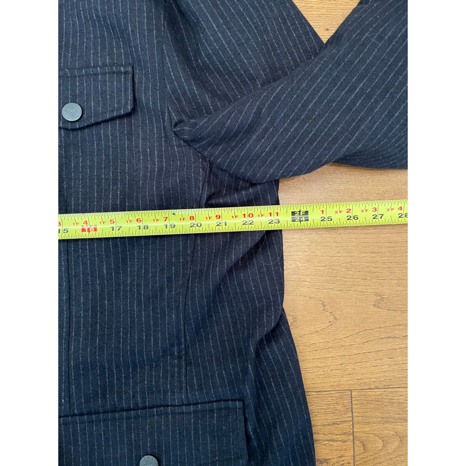 Robert Graham Rare Robert Graham Pinstripe Paisley Lined Field Jacket 2XL Size US XXL / EU 58 / 5 - 9 Thumbnail