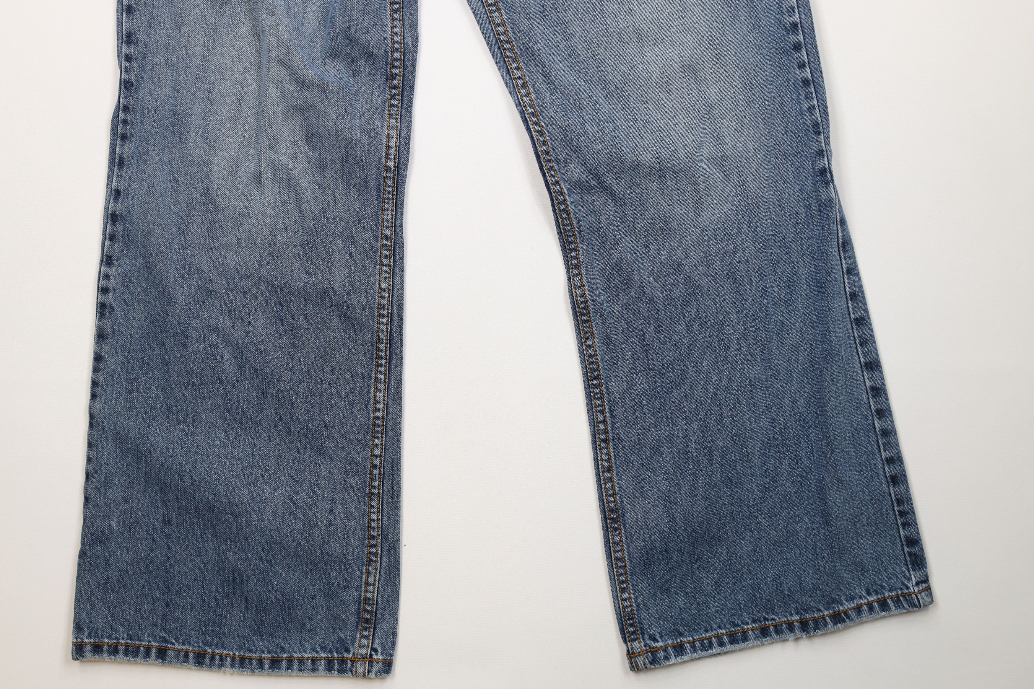 Aeropostale Vintage Y2K Aeropostale Wide Leg Bootcut Denim Jeans Blue Size US 36 / EU 52 - 4 Thumbnail
