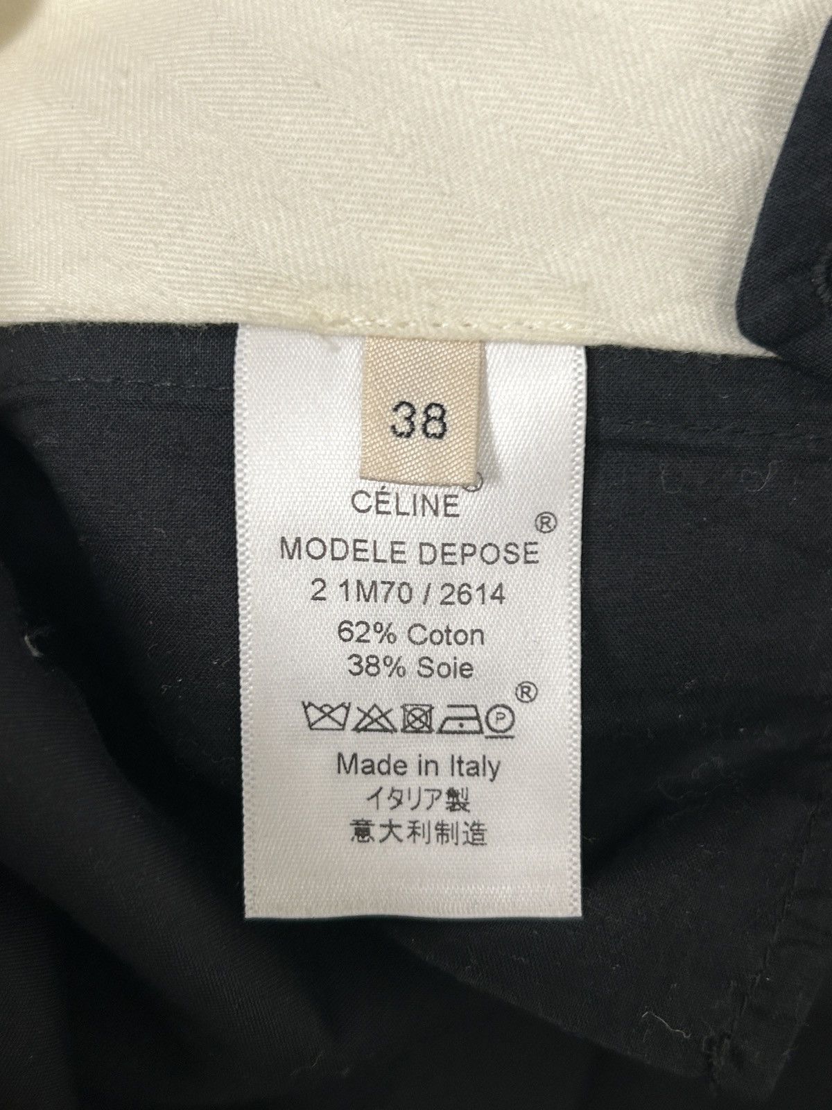 Celine FW14 Contrast Stitch Flare Trousers Size 26" / US 2 / IT 38 - 5 Thumbnail