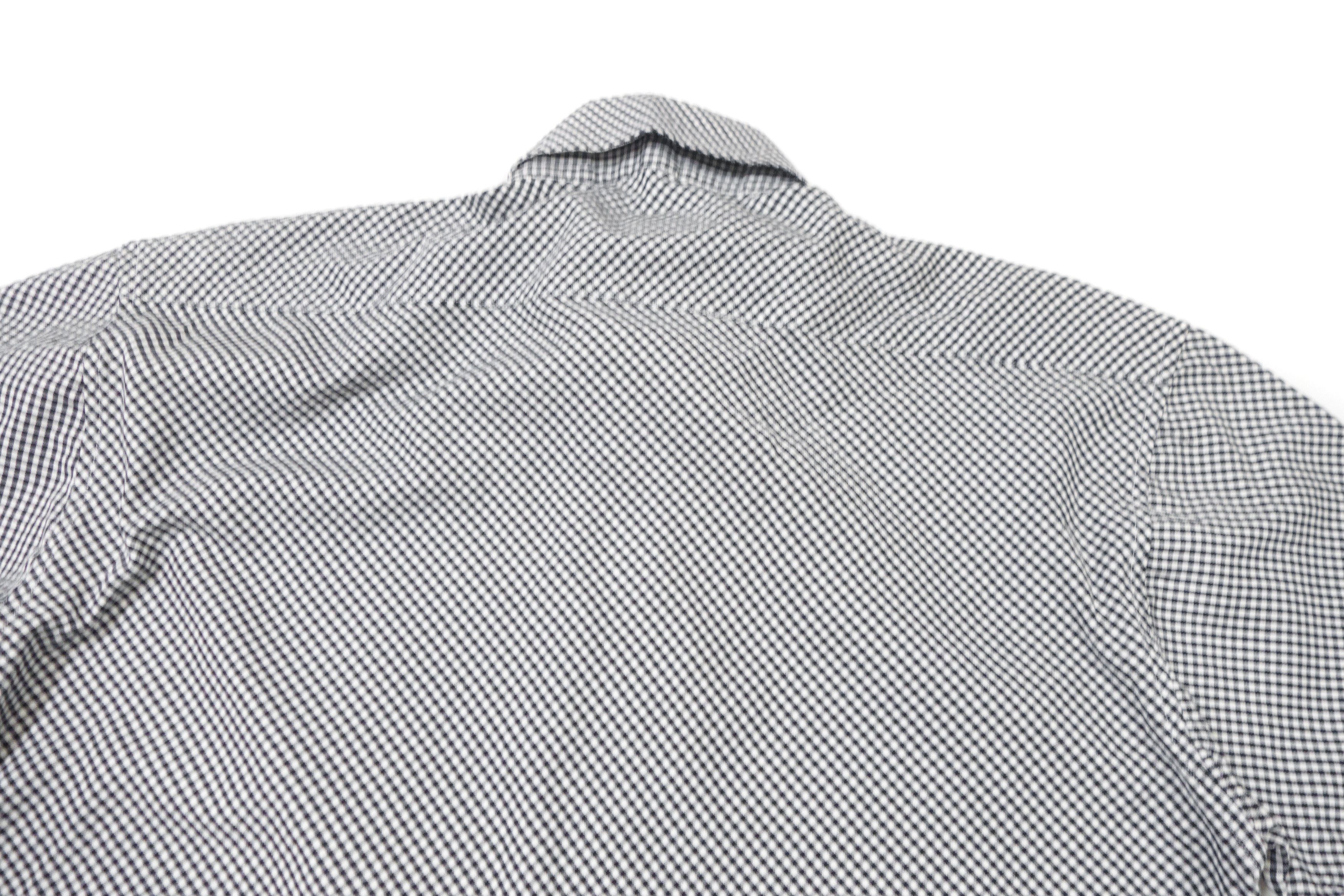 Katharine Hamnett London 00s Plaid Logo Short Sleeve Shirt Vintage Size US L / EU 52-54 / 3 - 4 Thumbnail