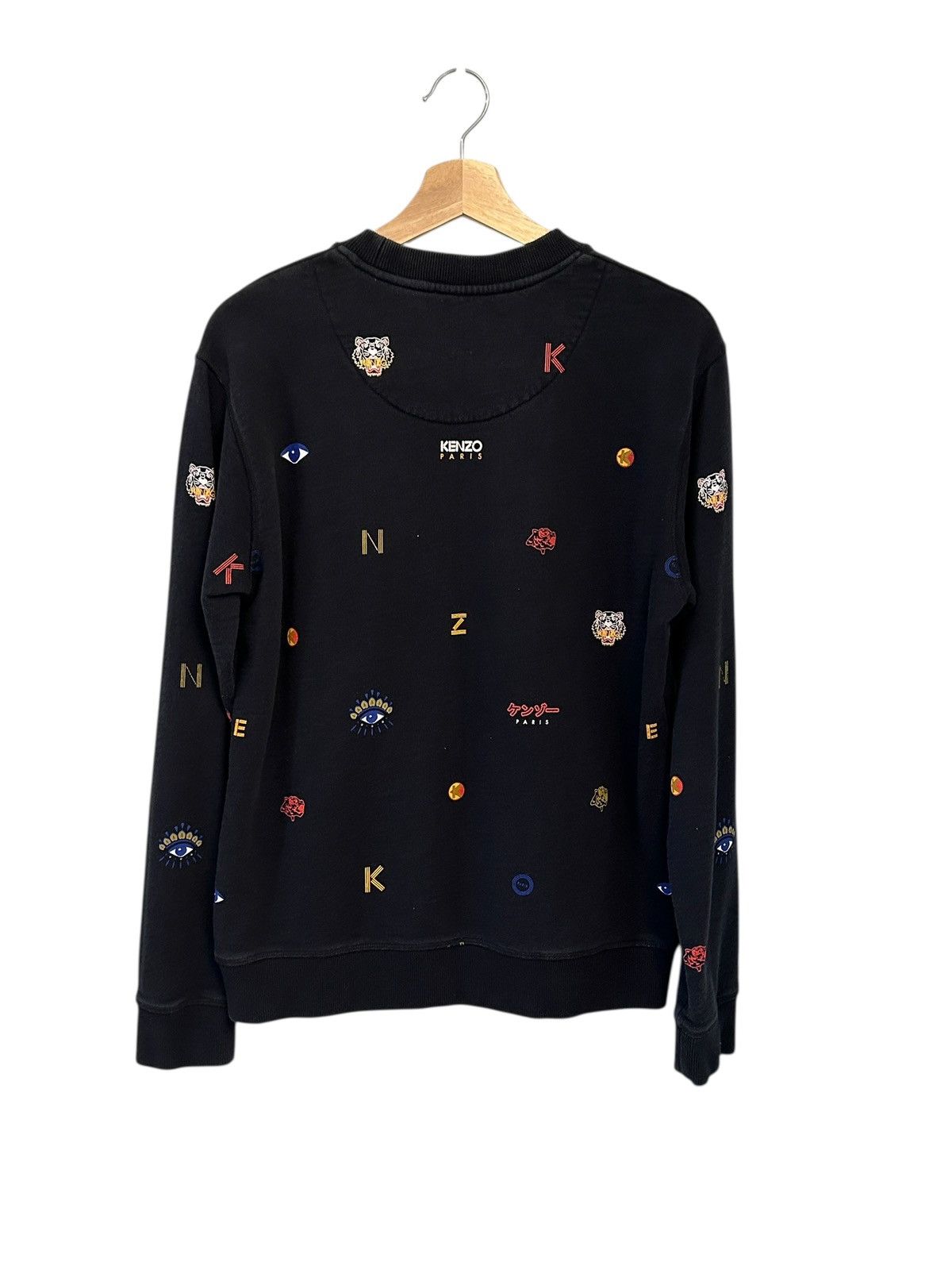 Kenzo Kenzo Allover Tiger Logo Classic men’s Sweatshirt medium Size US M / EU 48-50 / 2 - 2 Thumbnail