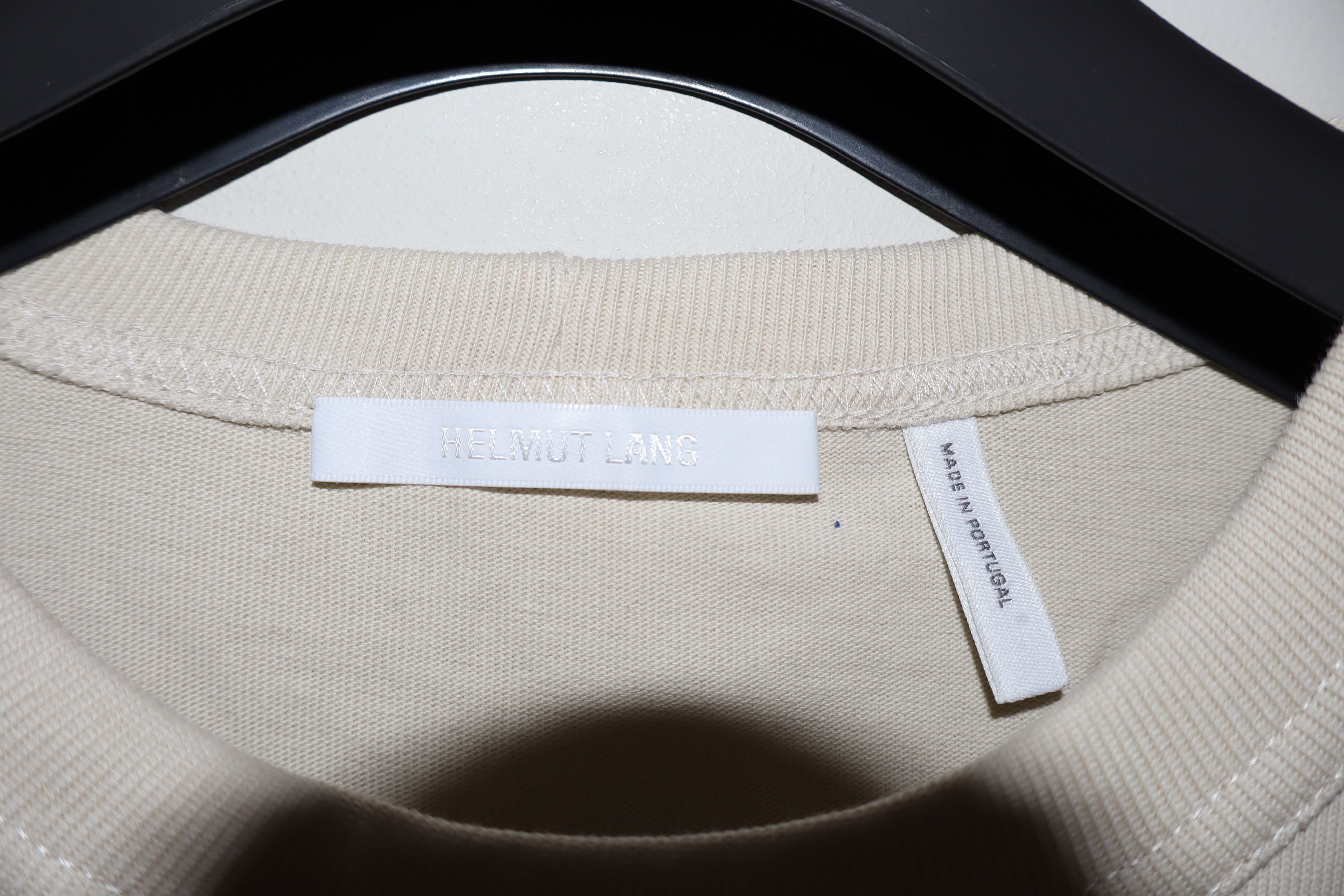 Helmut Lang Label print t-shirt Size US S / EU 44-46 / 1 - 3 Thumbnail