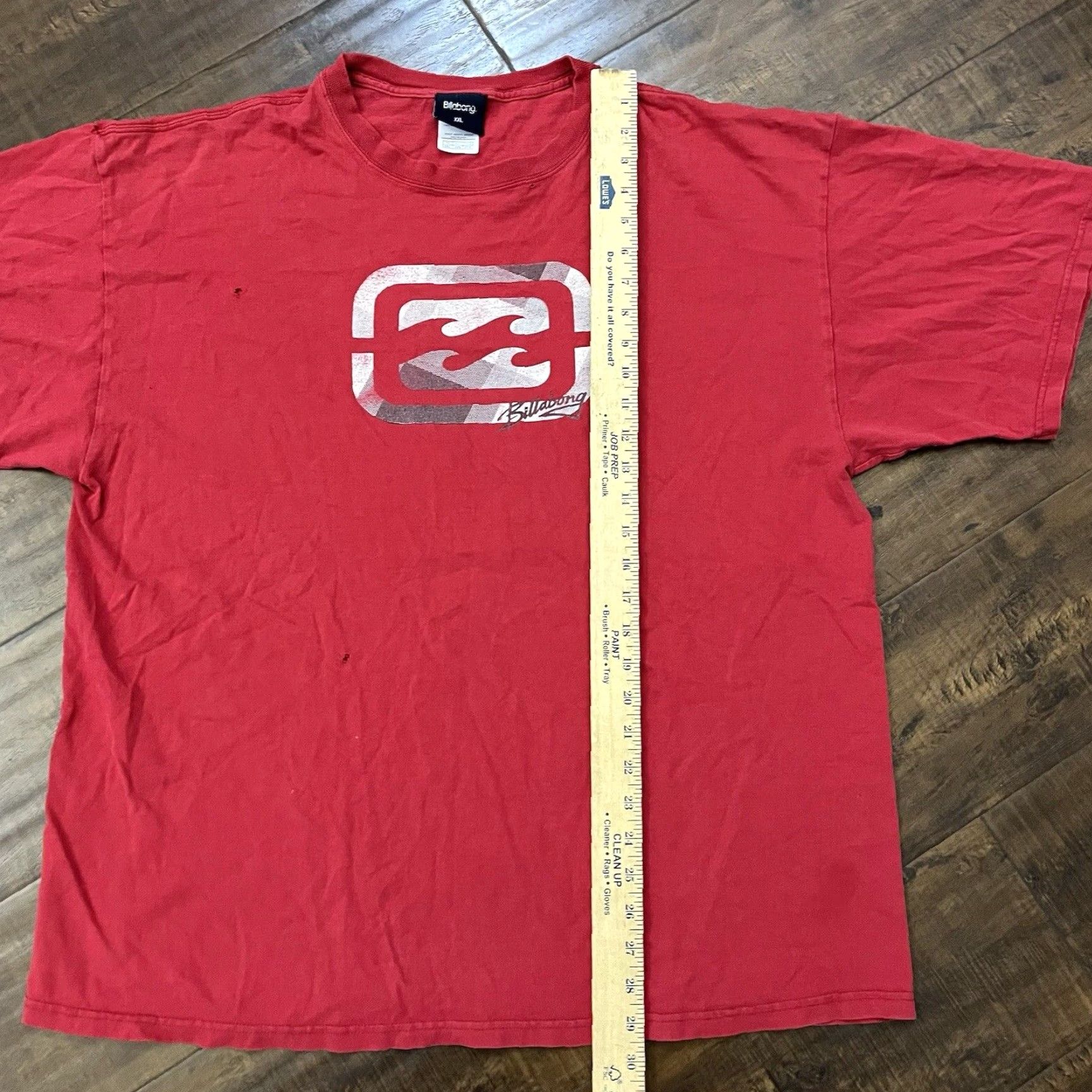 Billabong VINTAGE Billabong T-Shirt Mens 2XL Red 90s Grunge Surf Skate Y2K Cyber Graphic Size US XXL / EU 58 / 5 - 8 Thumbnail