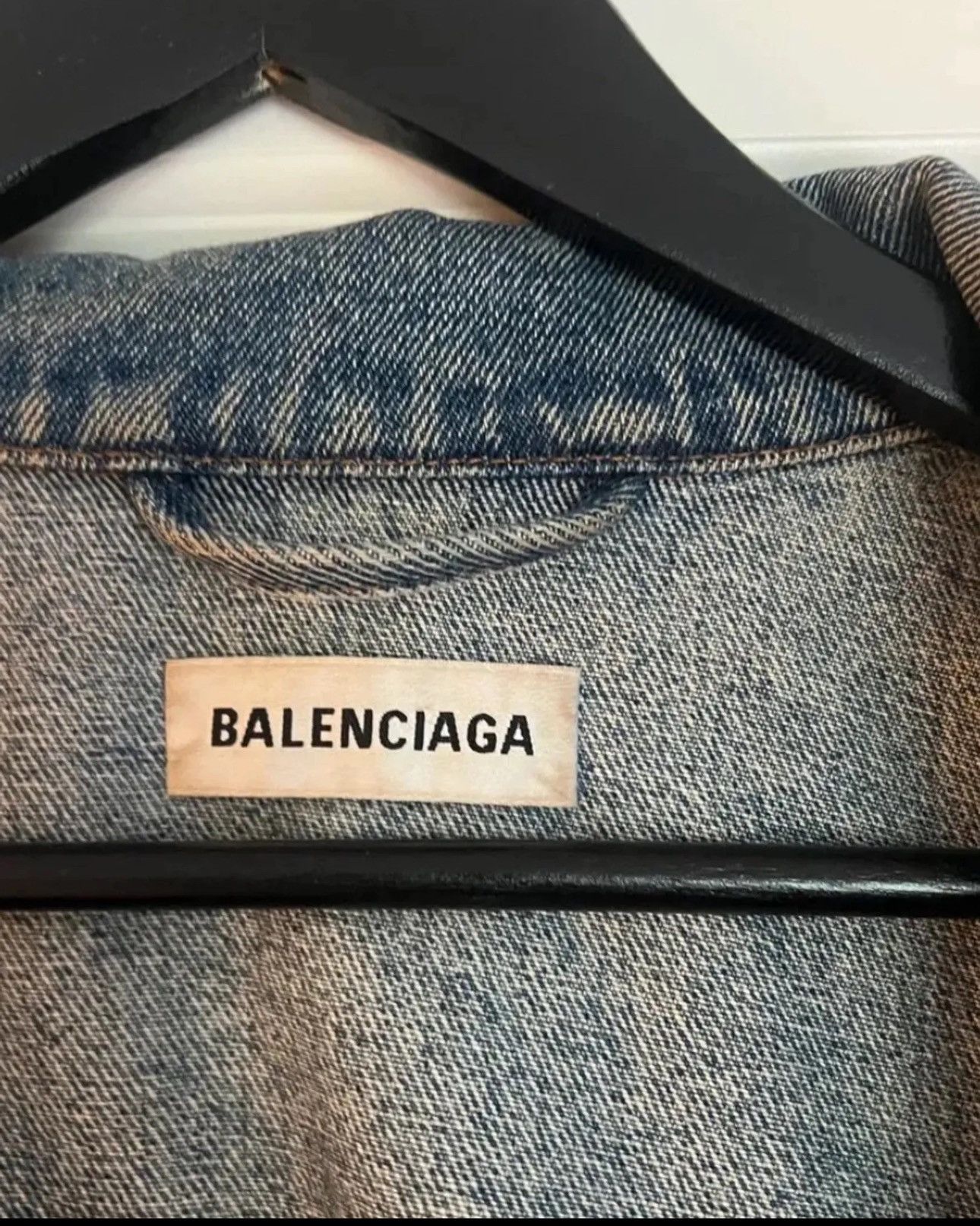 Balenciaga Balenciaga Denim Jacket Size US L / EU 52-54 / 3 - 3 Thumbnail