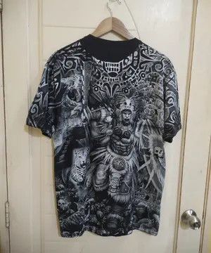 Grailed Vintage Chichen Itza Mexico Aztec/Mayan Warrior Size US L / EU 52-54 / 3 - 3 Thumbnail