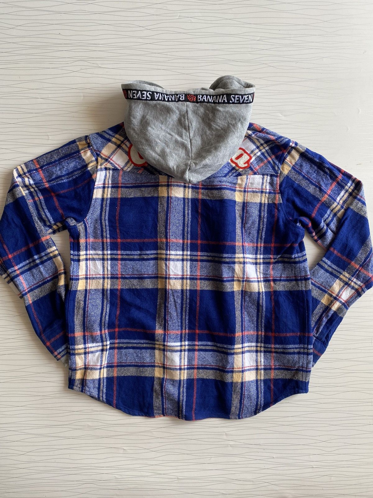 Banana Republic × Vintage BANANA SEVEN DOUBLE LAYER FLANER HOODIE Size US M / EU 48-50 / 2 - 12 Thumbnail