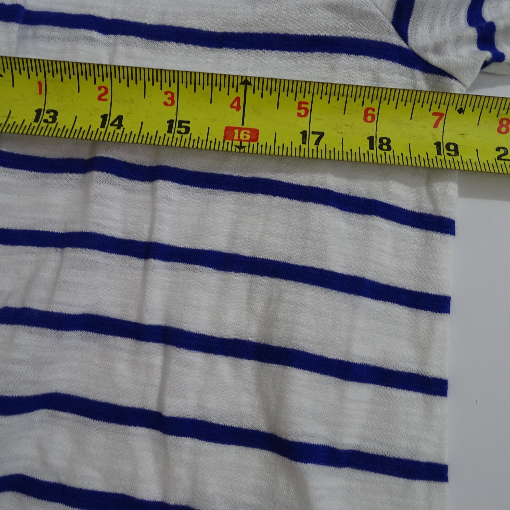 Chicos Chicos The Ultimate Tee Open Cardigan Stripe Blue Size M Size M / US 6-8 / IT 42-44 - 10 Thumbnail