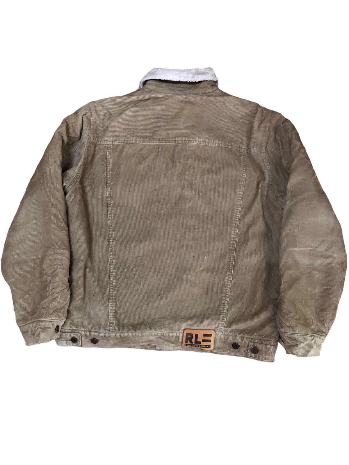 Polo Ralph Lauren × RRL Ralph Lauren Polo Ralph Lauren Corduroy Sherpa Warm winter Jacket Size US L / EU 52-54 / 3 - 2 Thumbnail