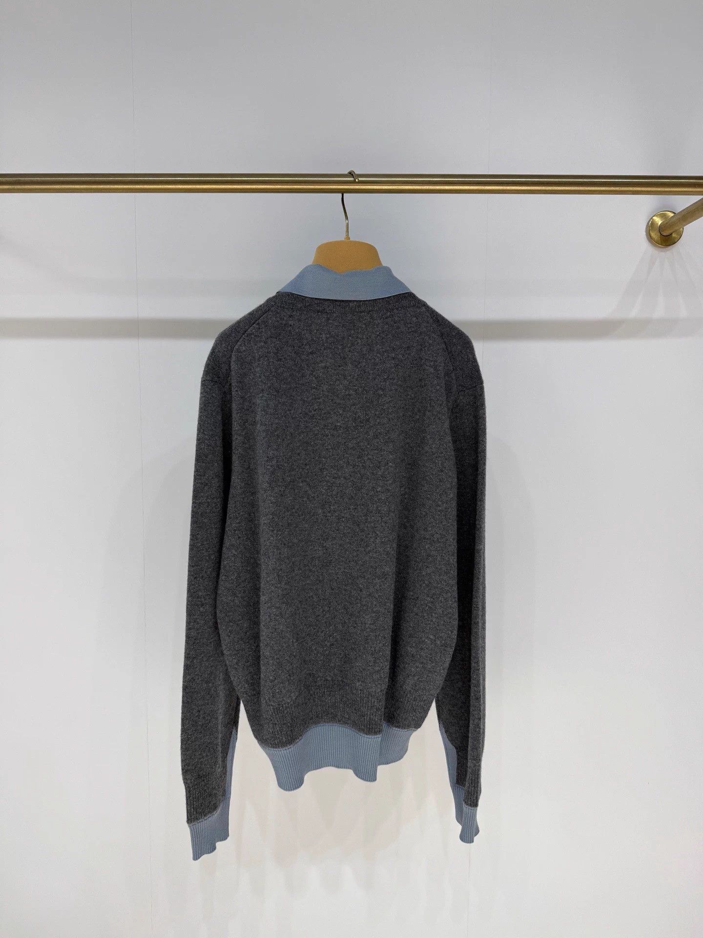 Miu Miu MIUMIU 25 Layered Polo Knit Sweater 36 Size M / US 6-8 / IT 42-44 - 5 Thumbnail