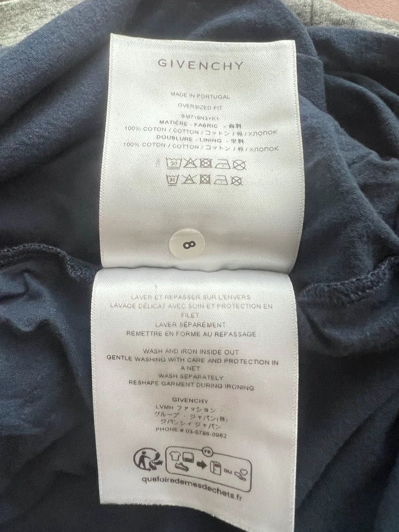 Givenchy Givenchy SizeXXXL FW23 Letter Pattern Printed Short Sleeve Size US M / EU 48-50 / 2 - 4 Thumbnail