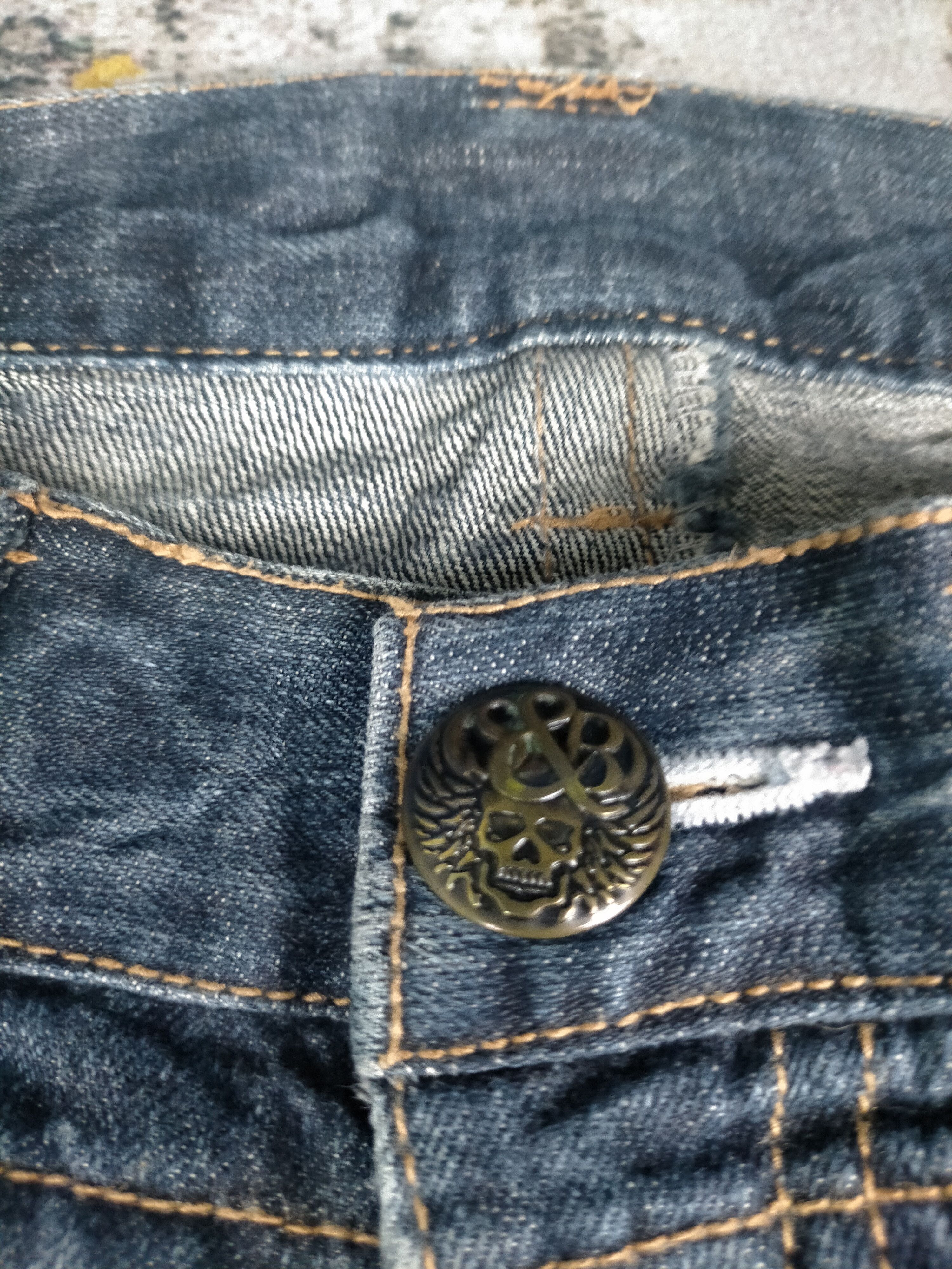 Tornado Mart Flared Sky Bomber Insane Mudwash Jeans Size US 32 / EU 48 - 7 Thumbnail