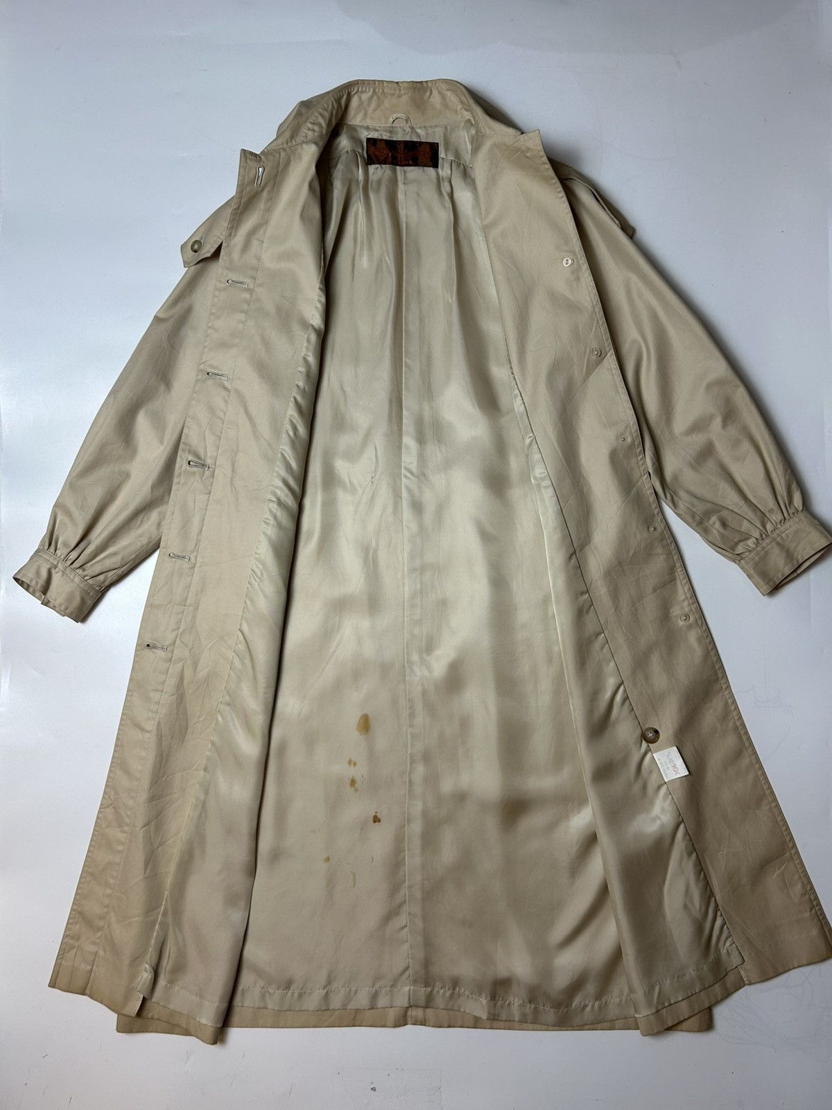 Designer × Yves Saint Laurent YVES SAINT LAURENT TRENCH COAT Size M / US 6-8 / IT 42-44 - 4 Thumbnail