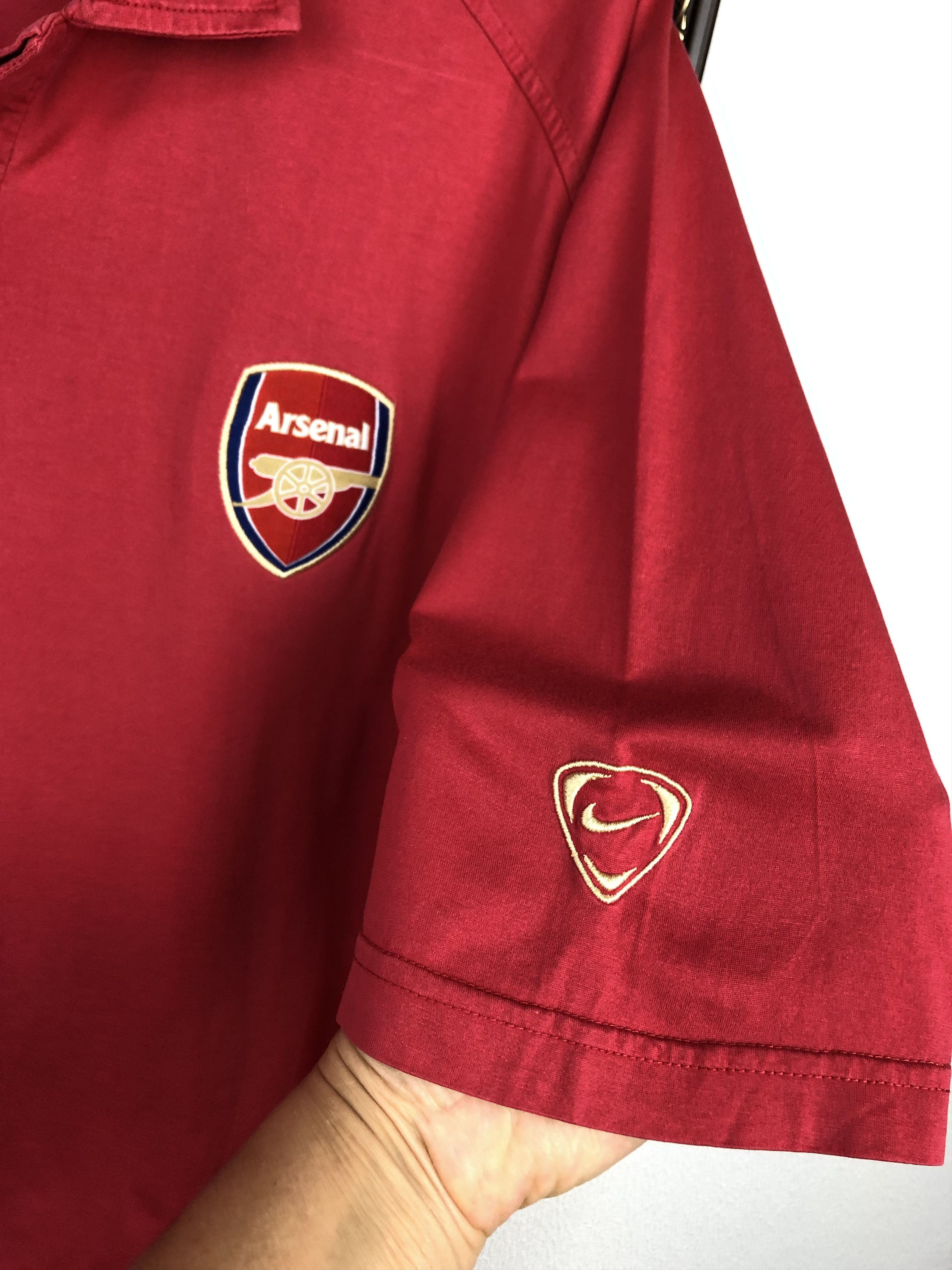 Nike Vintage Nike Arsenal Football Shirt Soccer Jersey Tee Hype Size US XXL / EU 58 / 5 - 4 Thumbnail