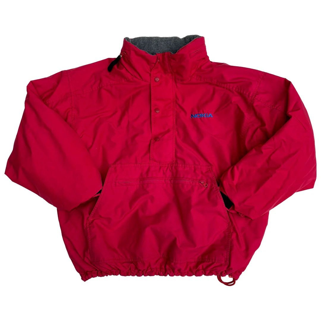 Vintage Nokia 1990 90s Vintage Logo Winter Phone Tech Jacket Size US M / EU 48-50 / 2 - 1 Thumbnail