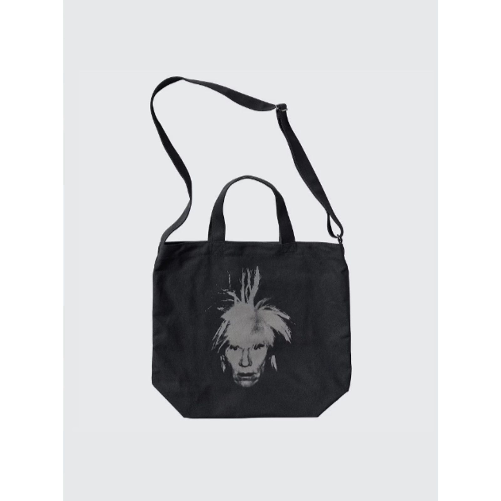 Uniqlo KAWS x Uniqlo Warhol Graphic Tote Bag Black BRAND NEW Size ONE SIZE - 2 Thumbnail