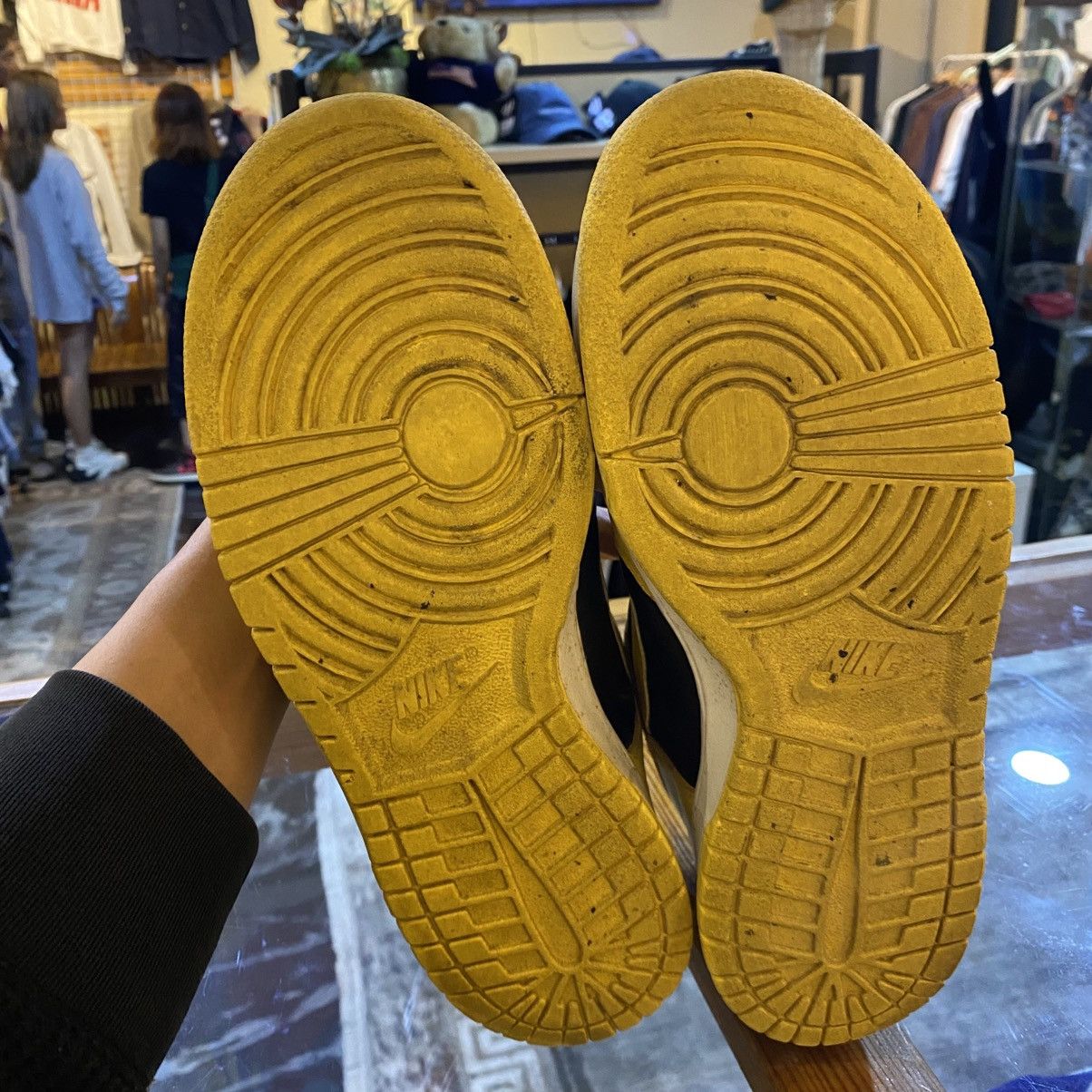 Nike ⚡️1999 NIKE DUNK HIGH LE NYC GOLDENROD MAIZE wu tang Size US 9 / EU 42 - 4 Thumbnail