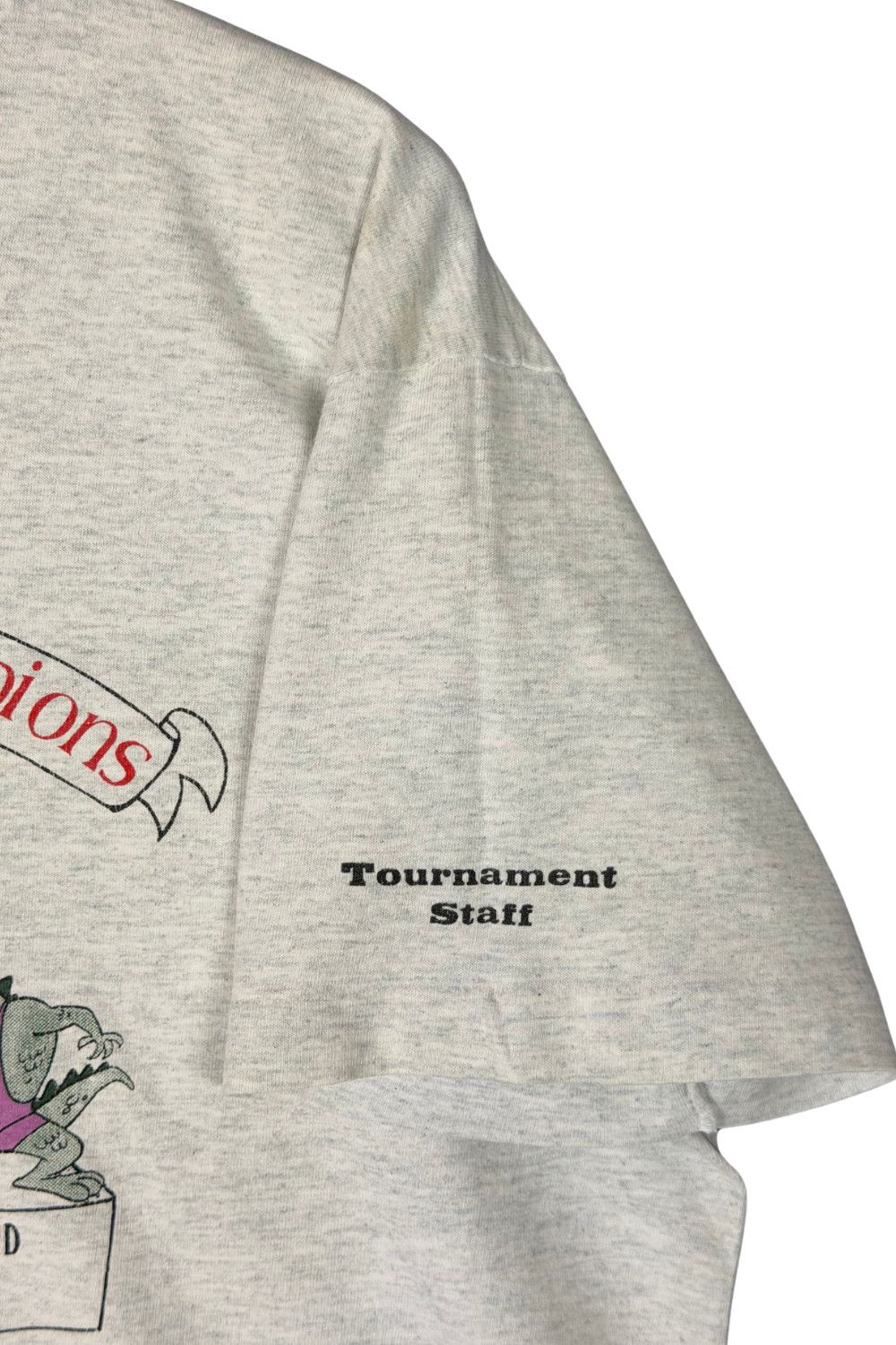 Fruit Of The Loom 90s Tournament of Champions Staff Tee JTT Zachery Ty Bryan Size US XL / EU 56 / 4 - 8 Thumbnail