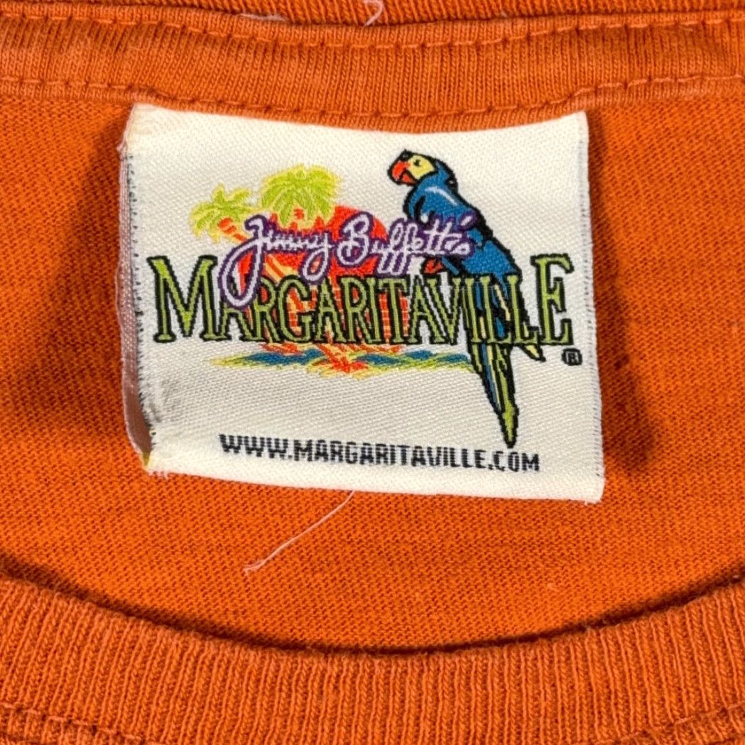 Vintage VINTAGE Margaritaville Shirt Adult SMALL Orange Cotton Tropical Las Vegas 90s Mens T-Shirt Size US S / EU 44-46 / 1 - 4 Thumbnail