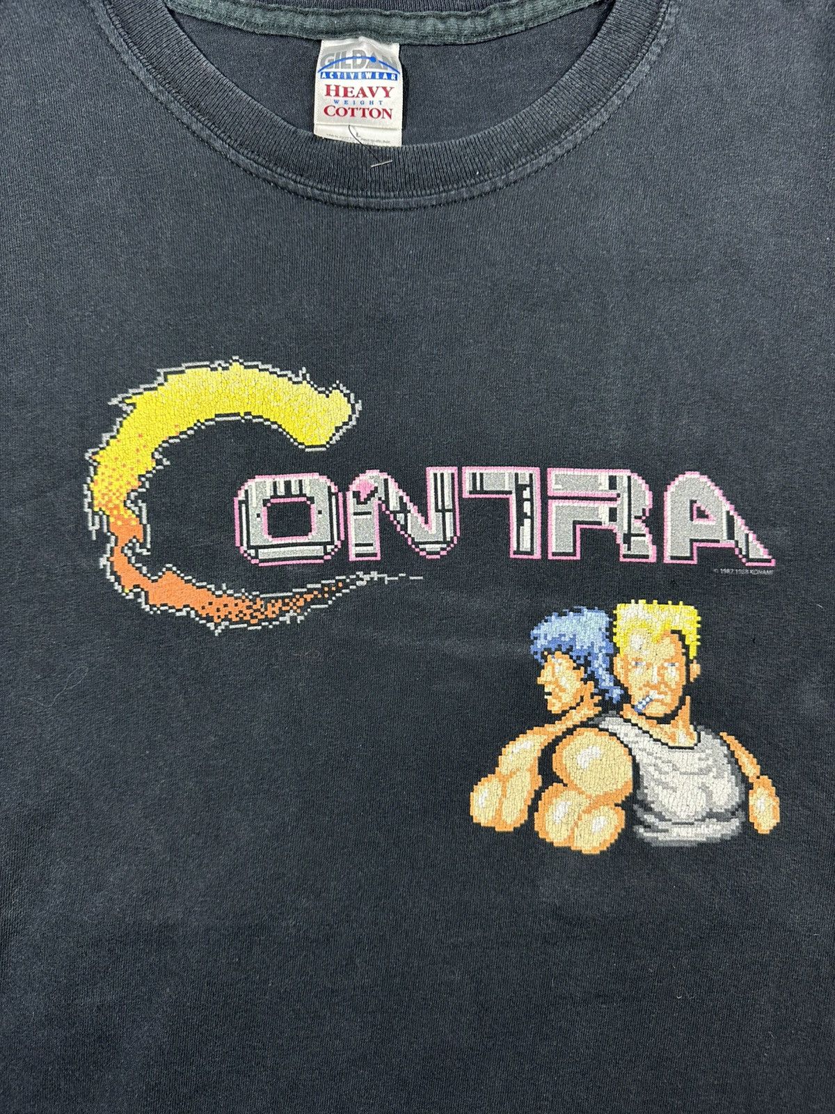 Other ❌SOLD❌ Vintage Konami Contra Video Game T-Shirt Size US L / EU 52-54 / 3 - 2 Thumbnail